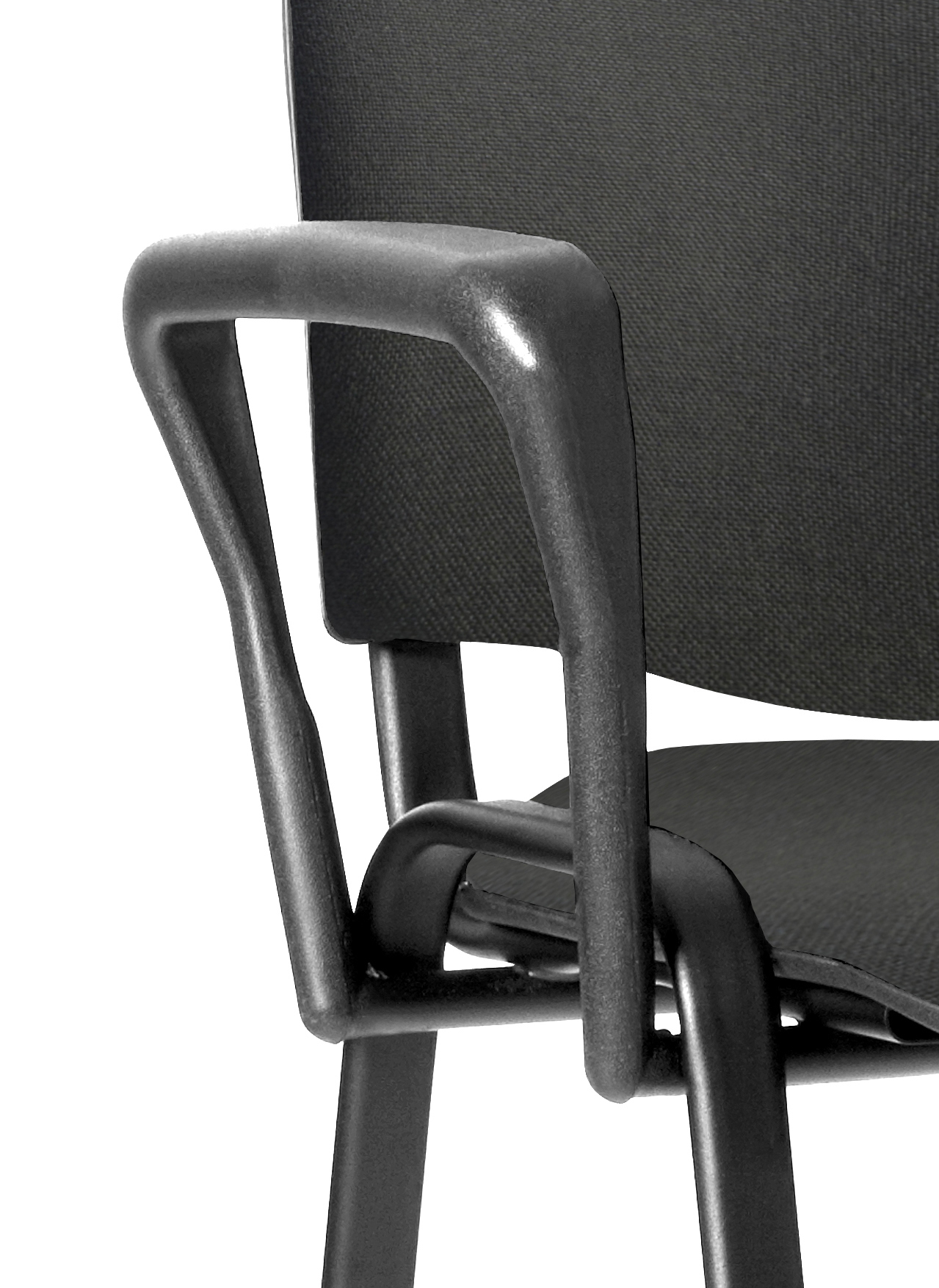 ISO Black Shaped Arm Set — Black