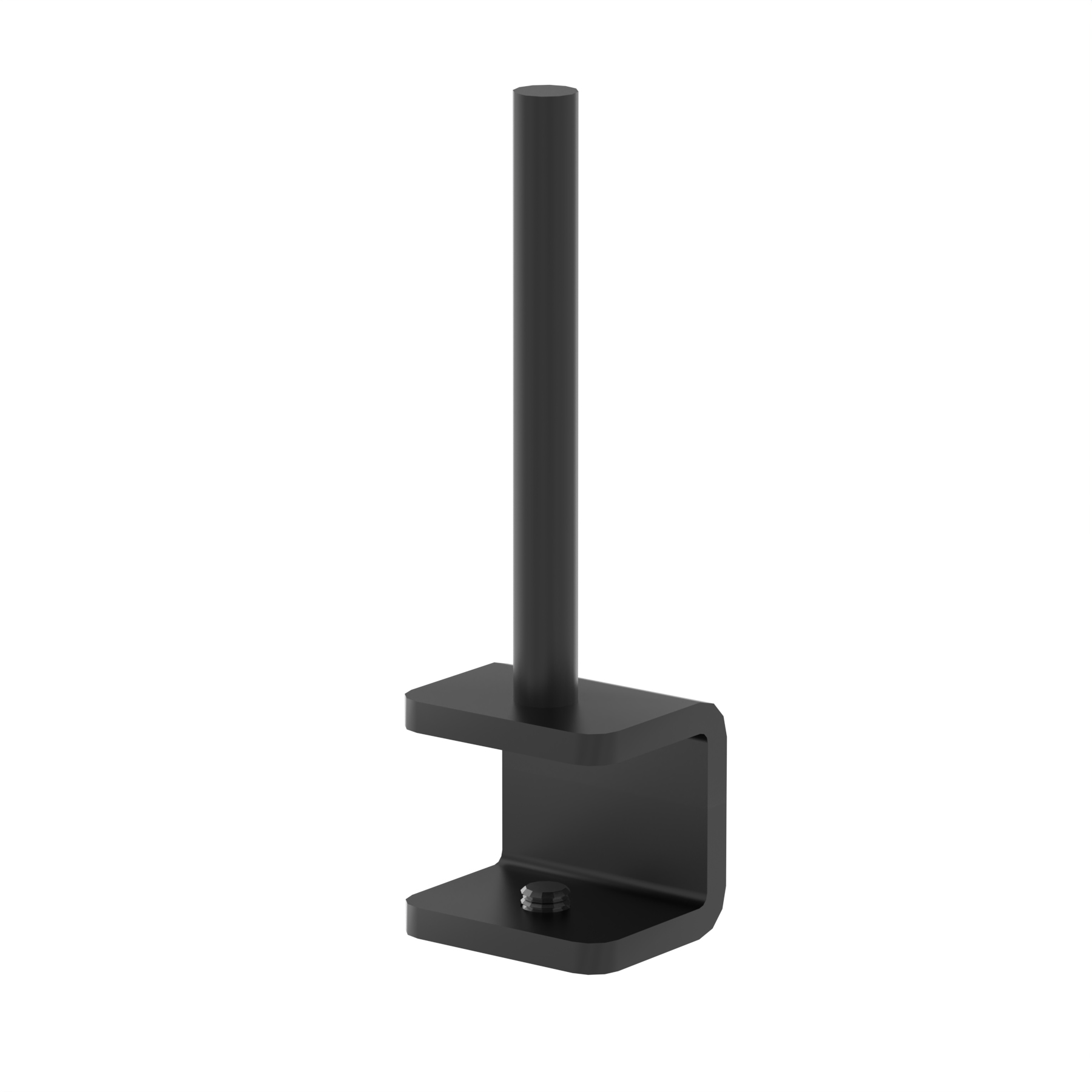 Small C-Style Screen Clamps (Set of 2) — Black
