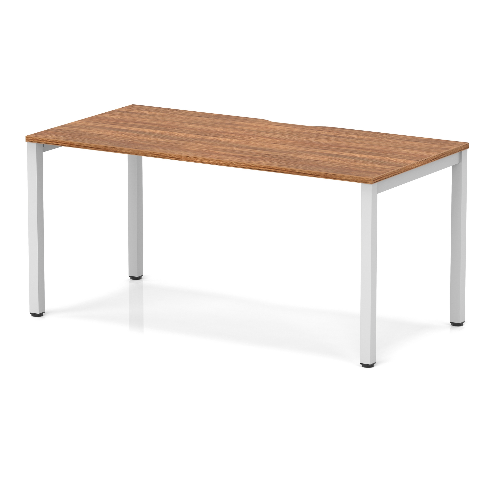 Walnut / Silver Frame