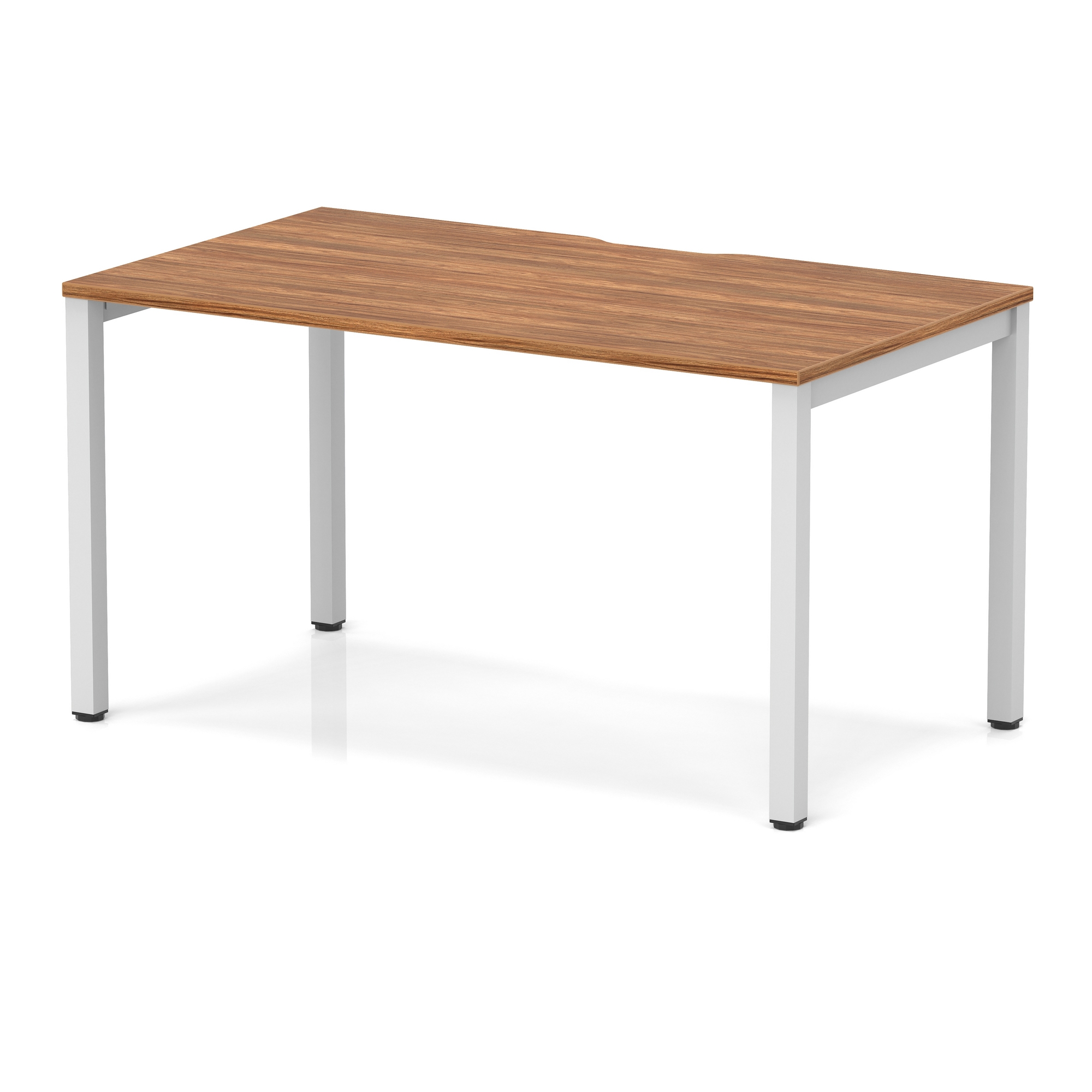 Walnut / Silver Frame