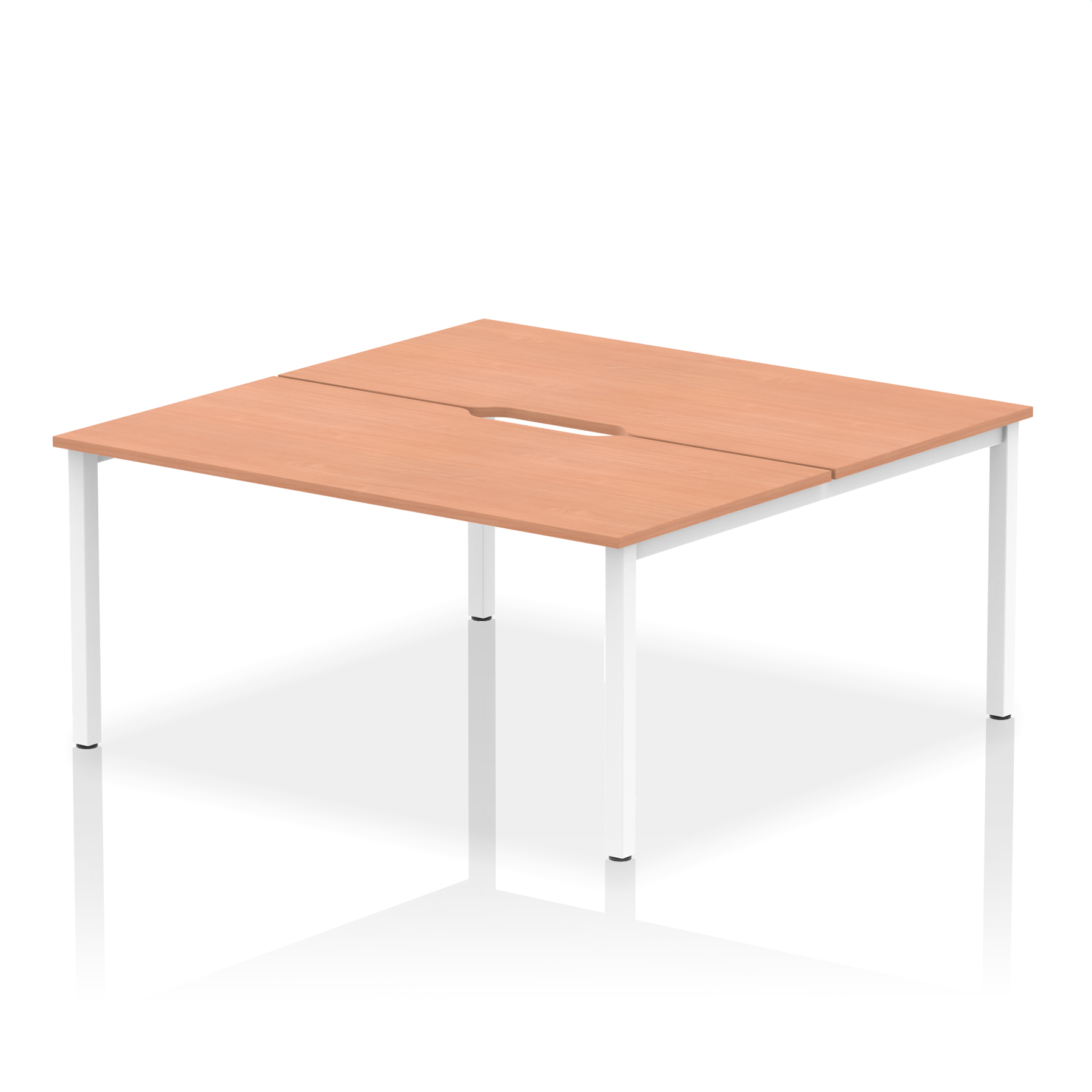 Beech / White Frame