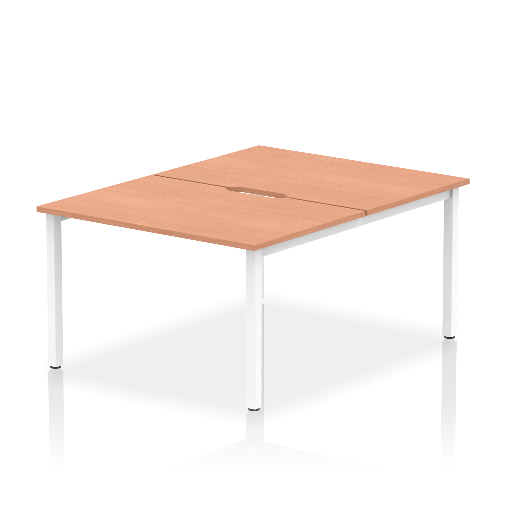 Beech / White Frame