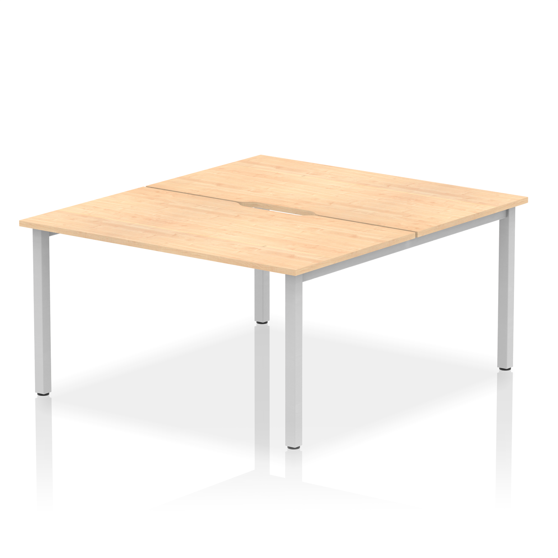 Maple / Silver Frame