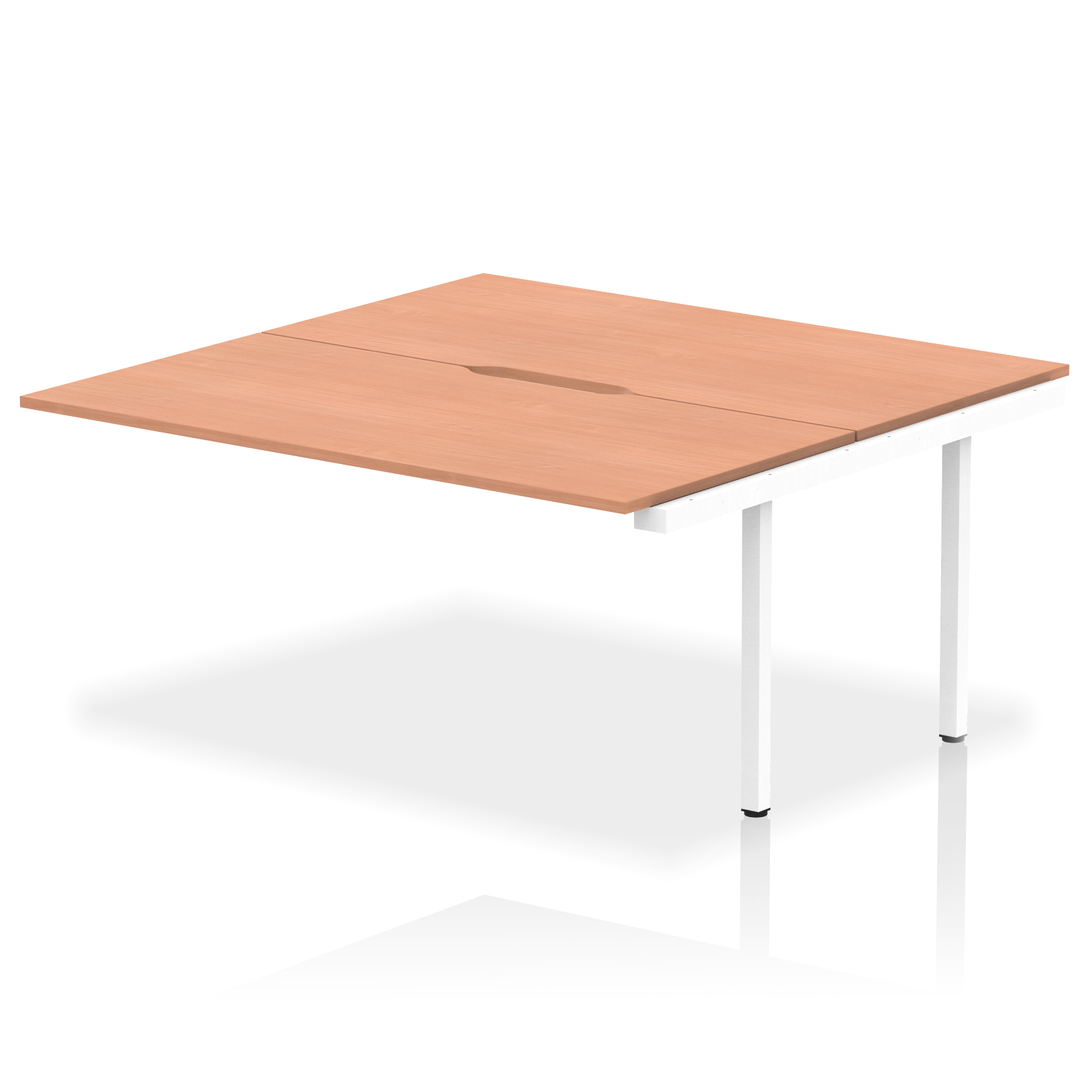 Beech / White Frame
