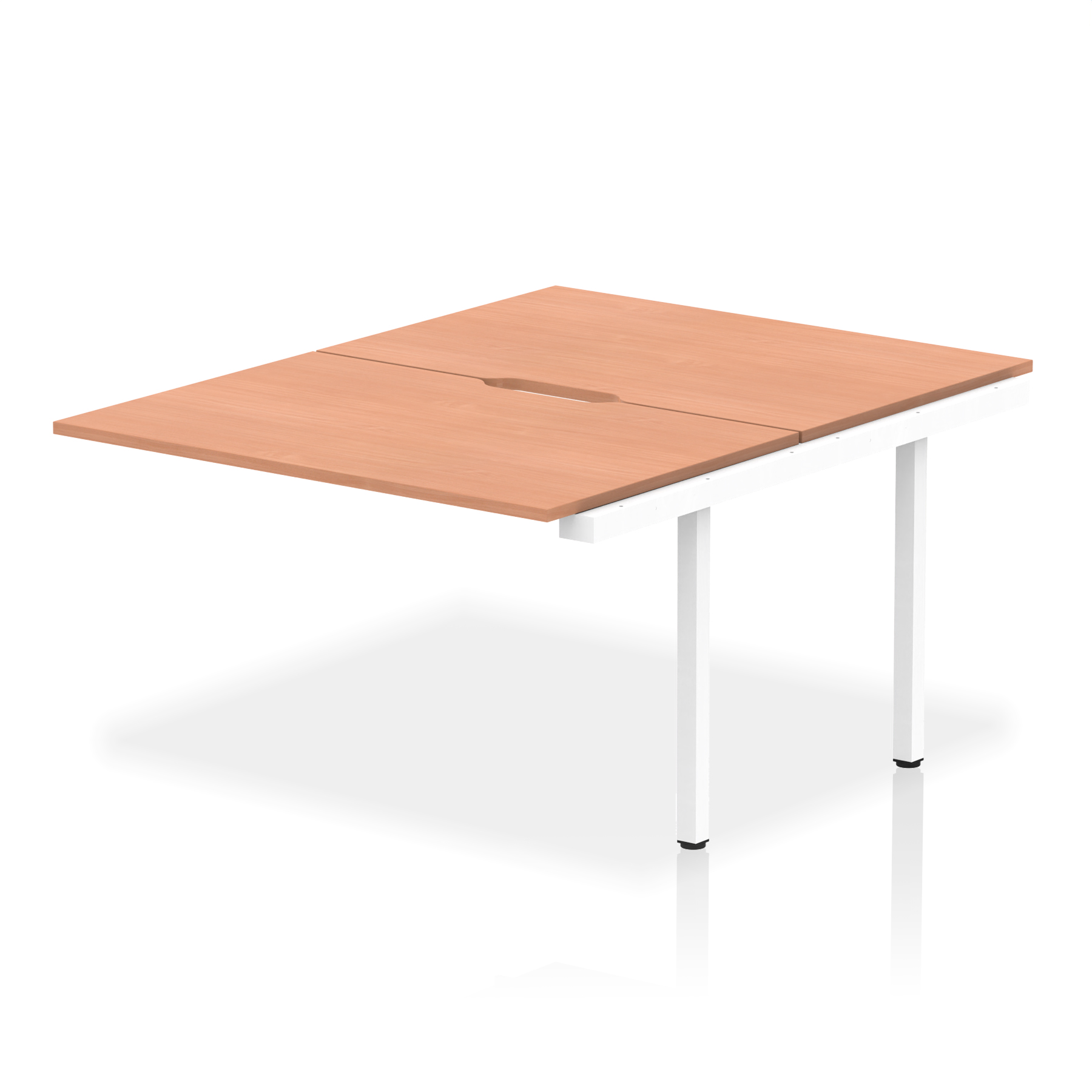 Beech / White Frame