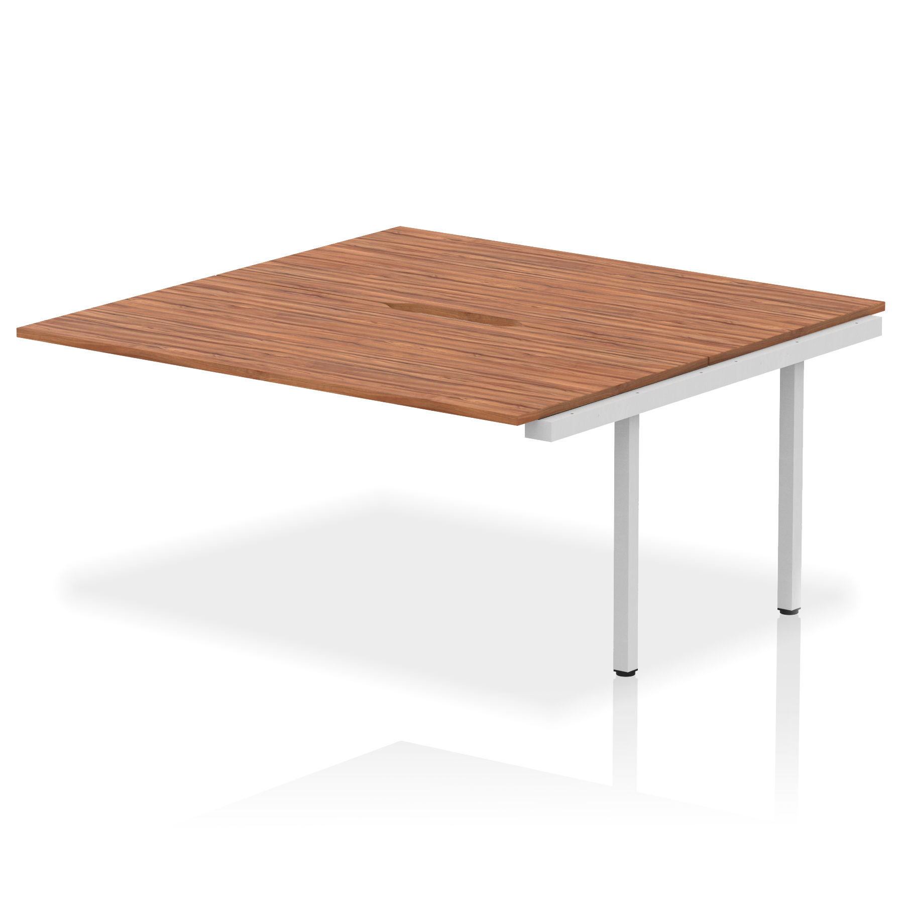 Walnut / Silver Frame