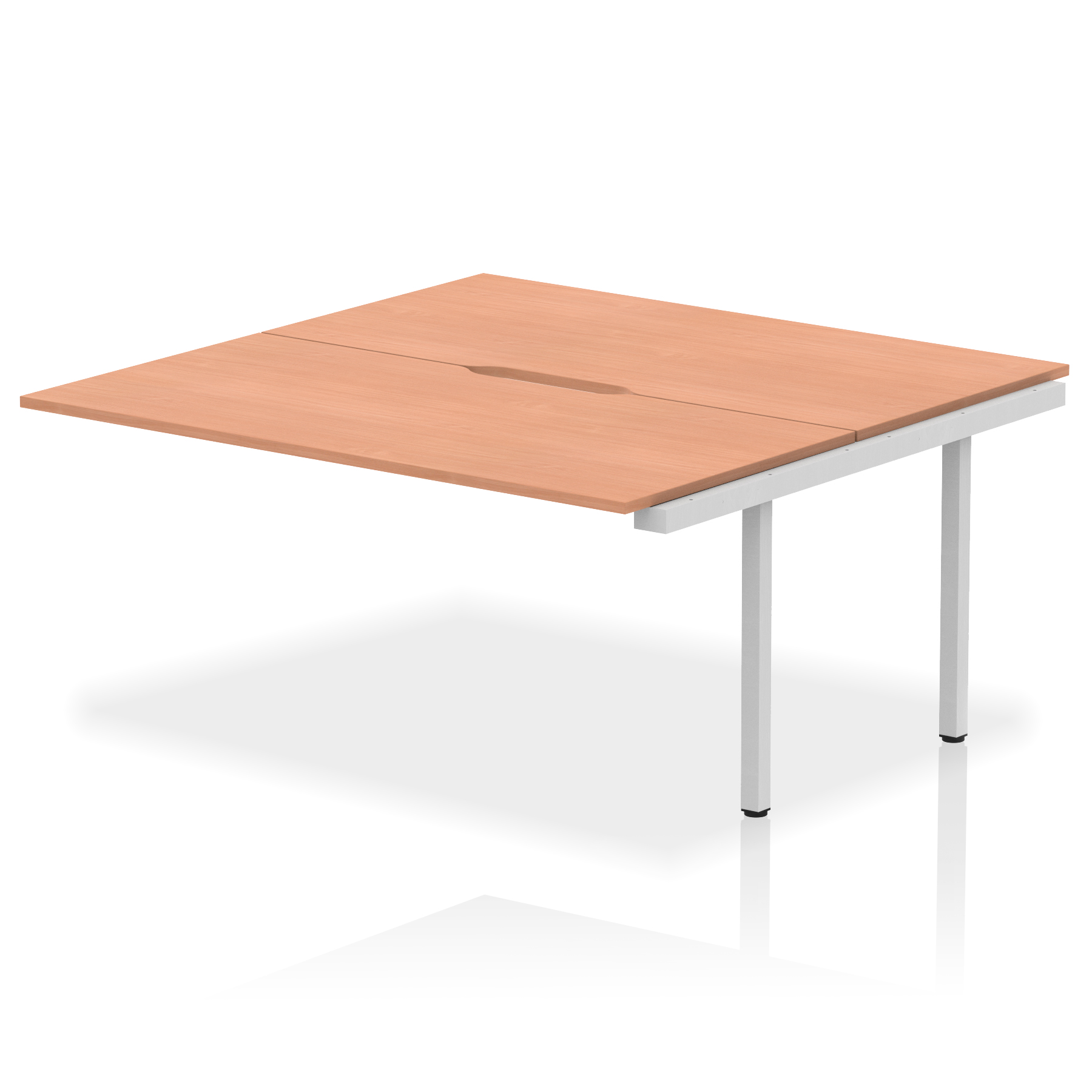 Beech / Silver Frame