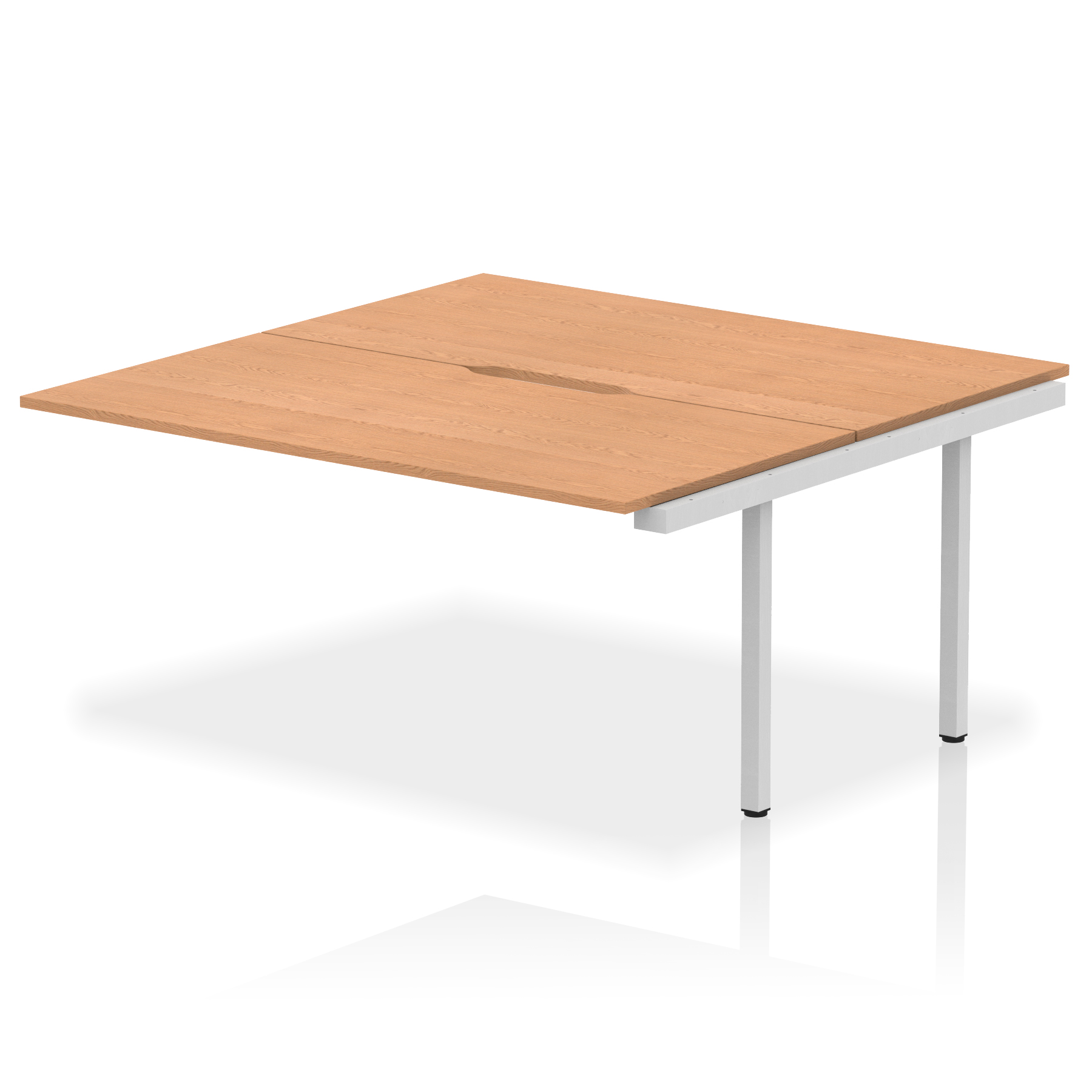 Oak / Silver Frame