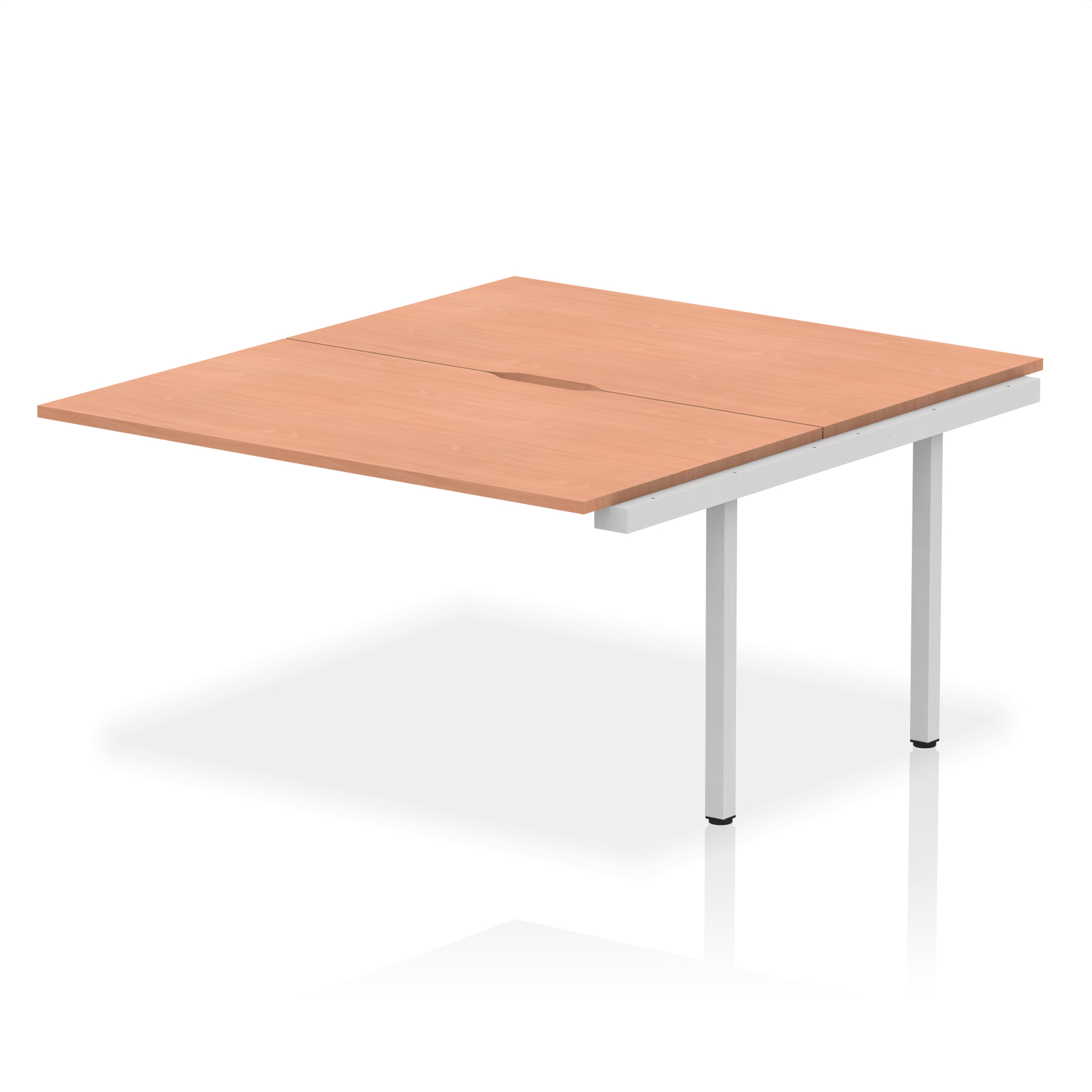 Beech / Silver Frame