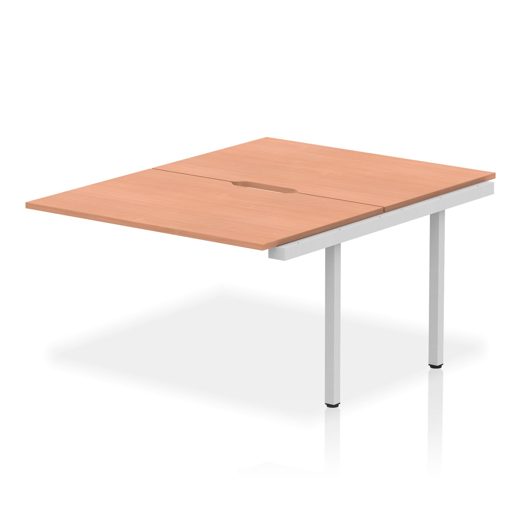 Beech / Silver Frame