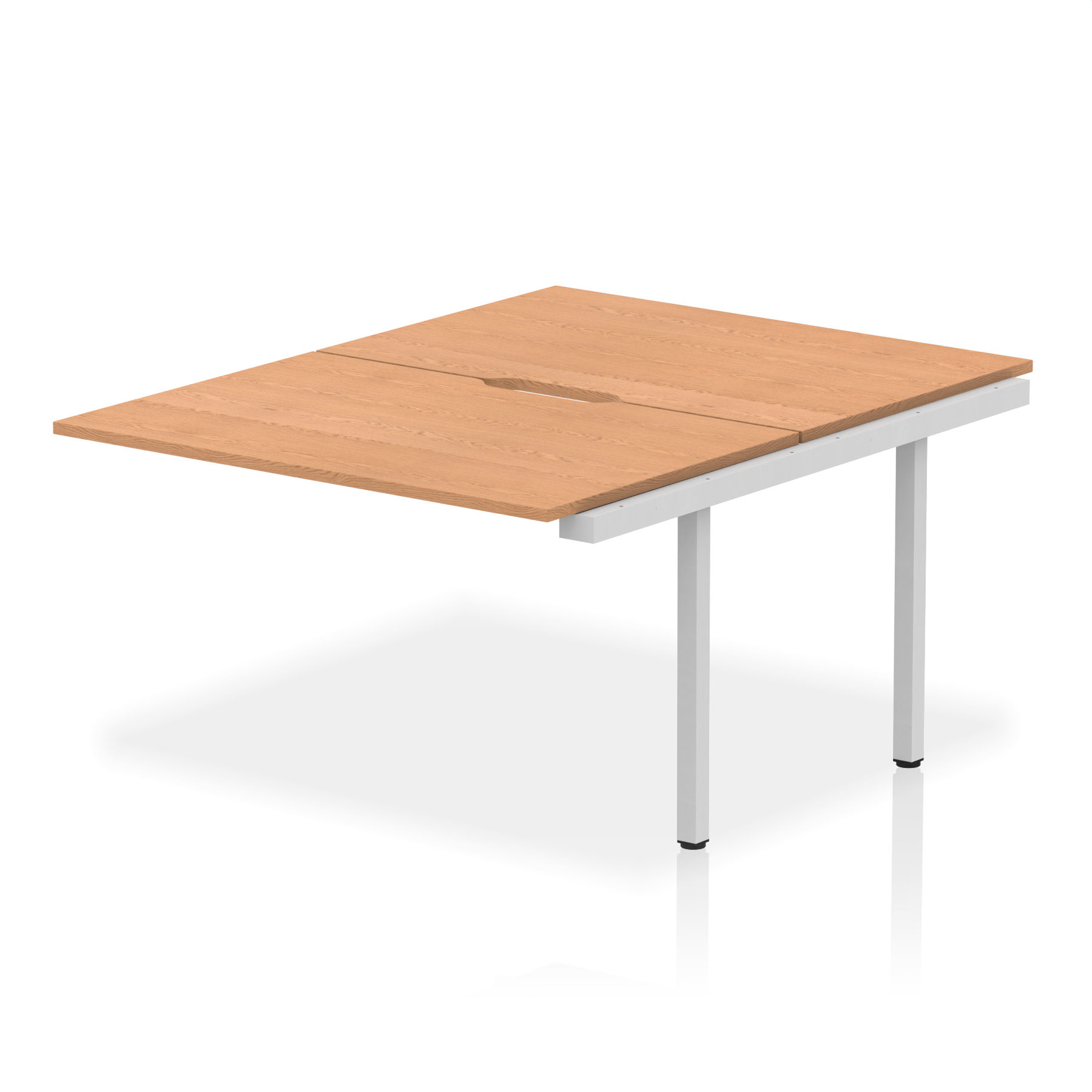 Oak / Silver Frame