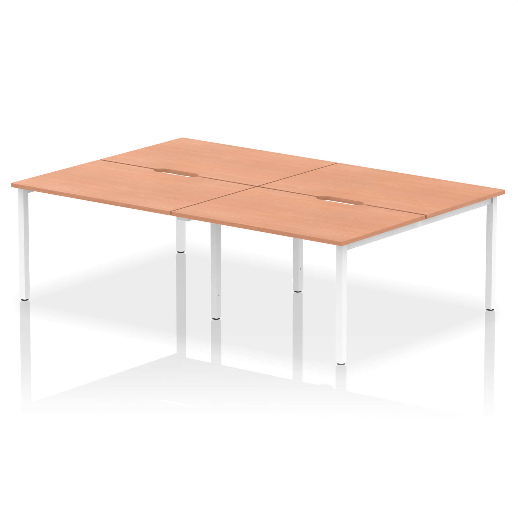 Beech / White Frame