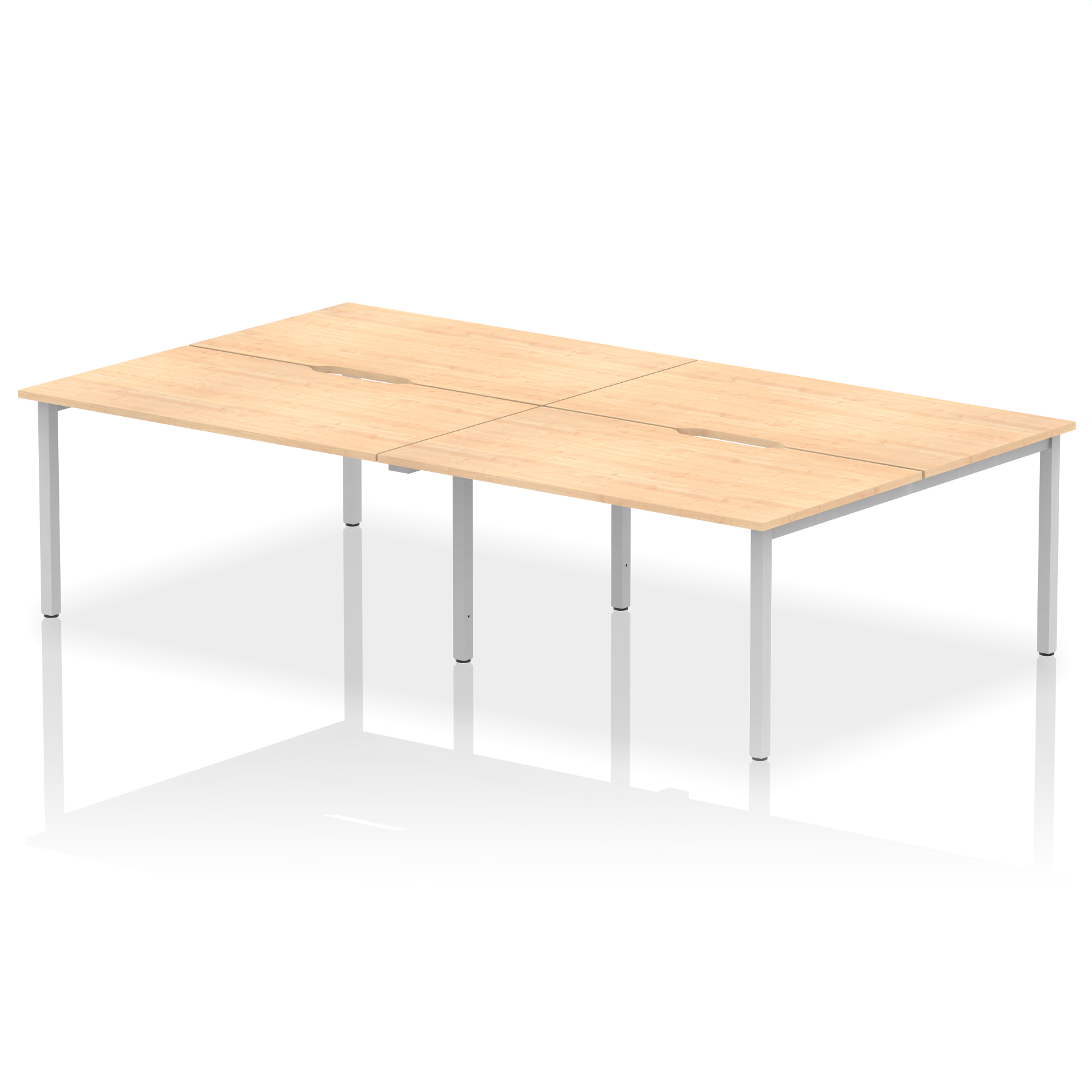 Maple / Silver Frame