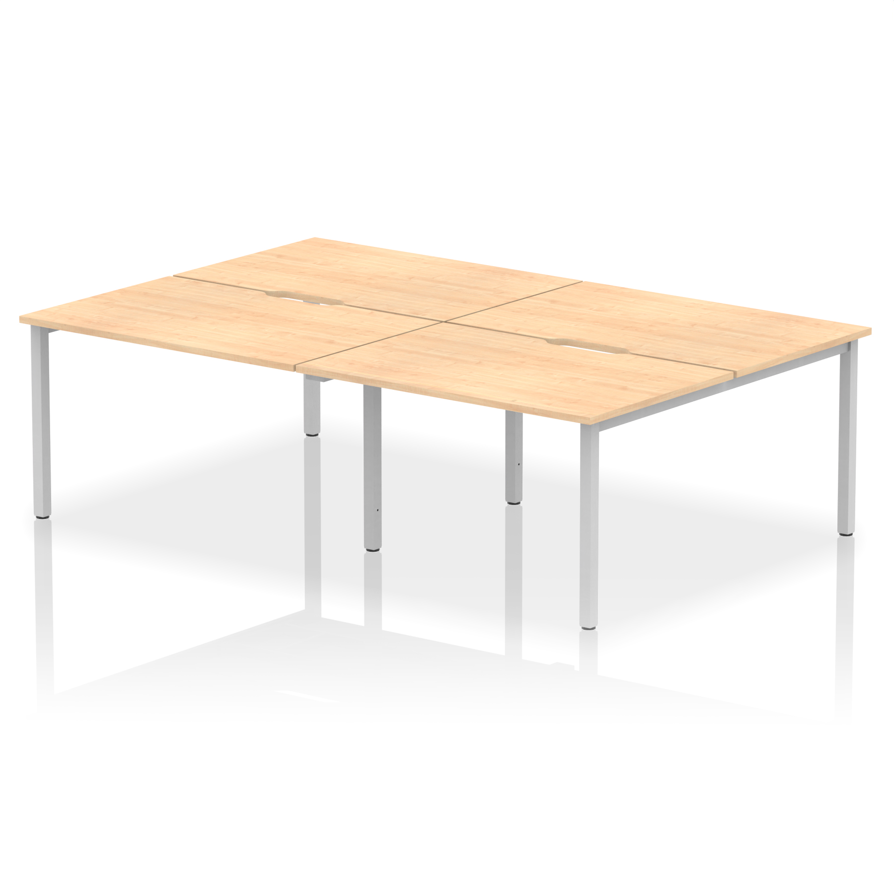 Maple / Silver Frame