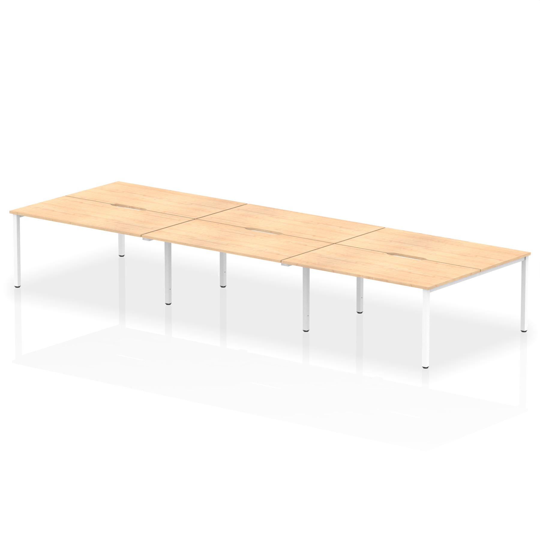 Maple / White Frame
