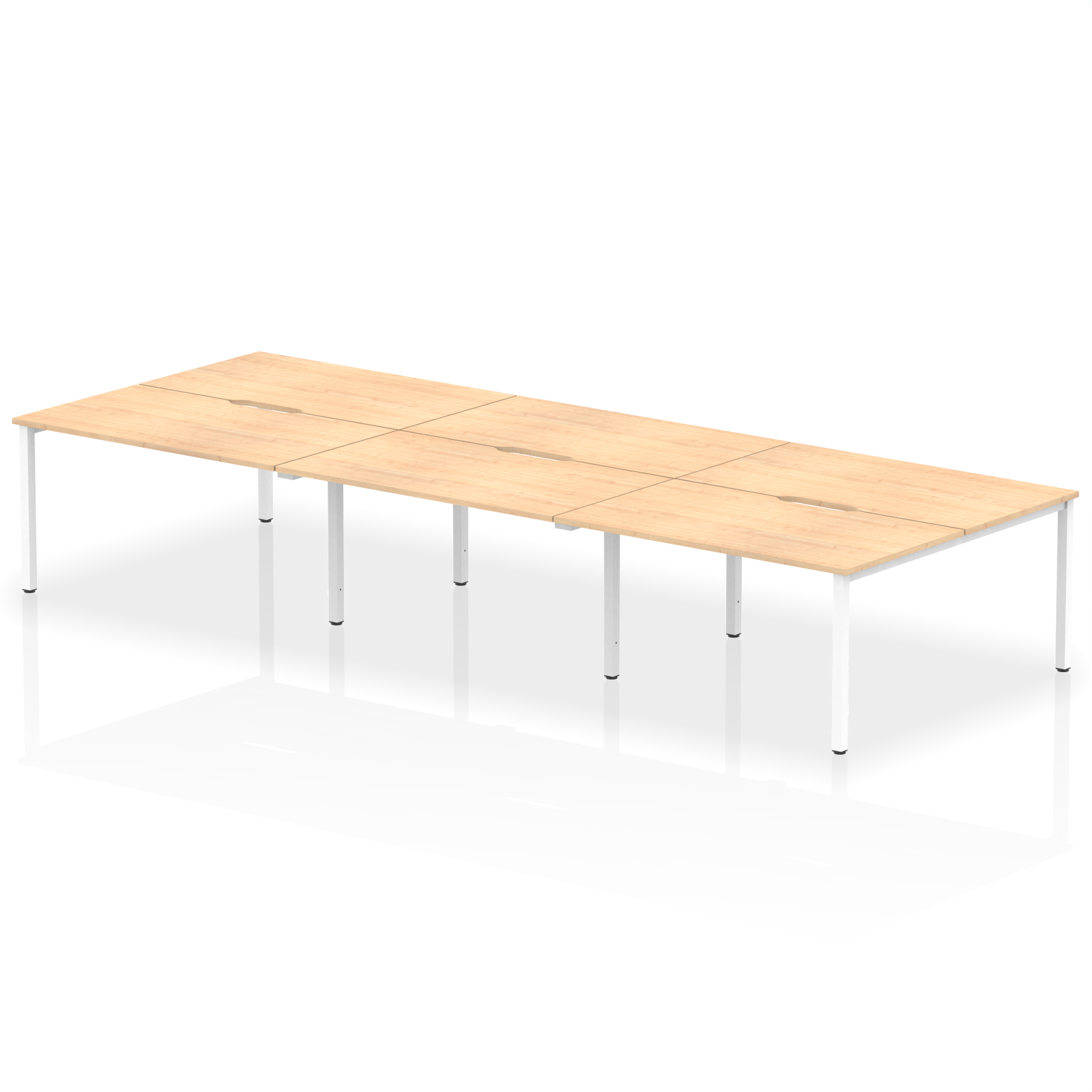 Maple / White Frame