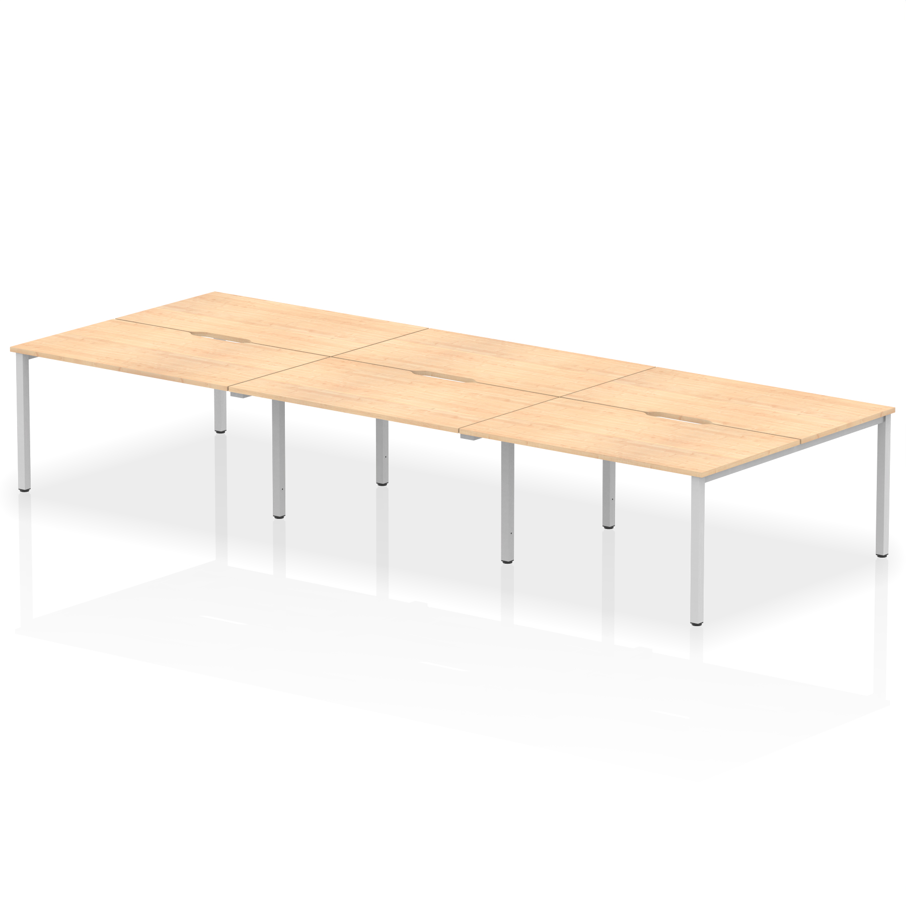Maple / Silver Frame