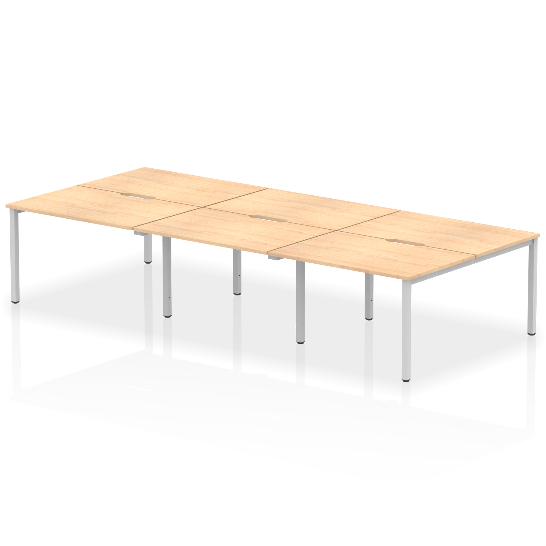 Maple / Silver Frame