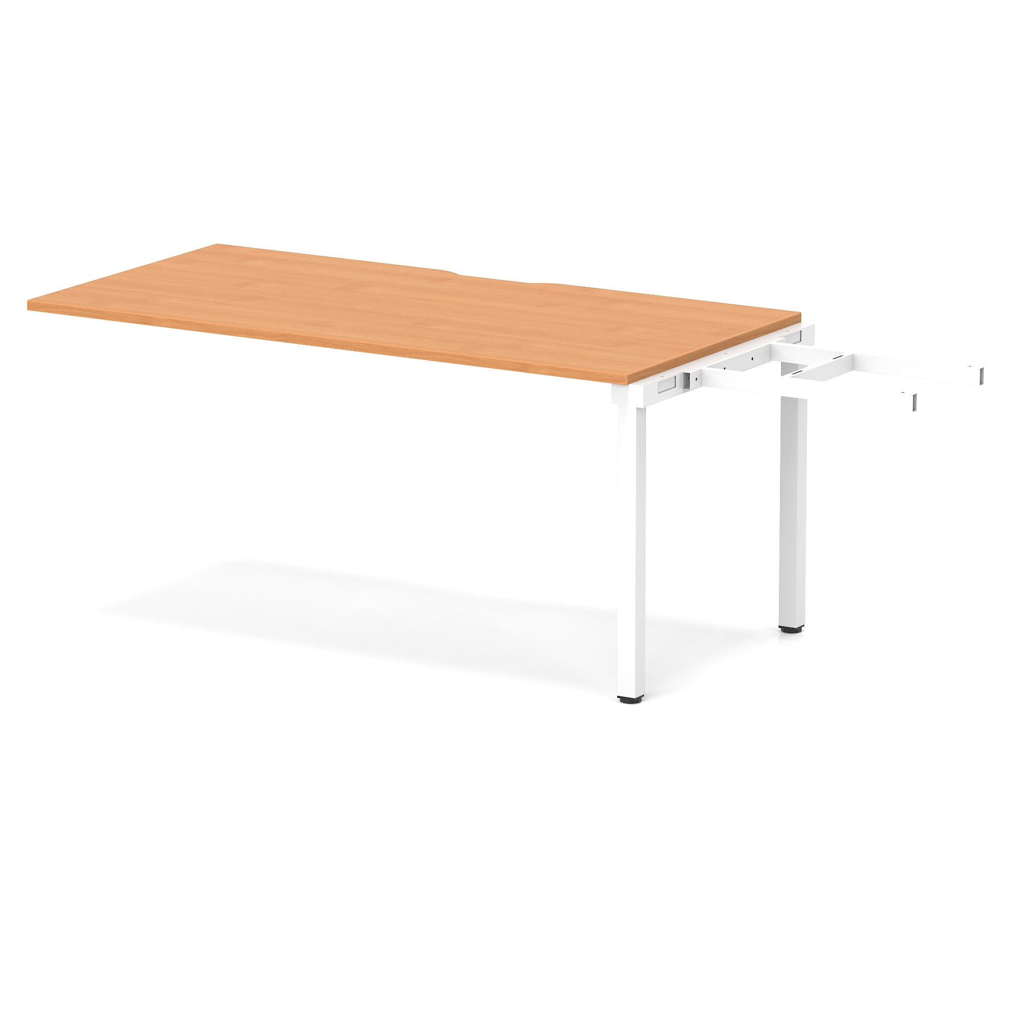 Beech / White Frame