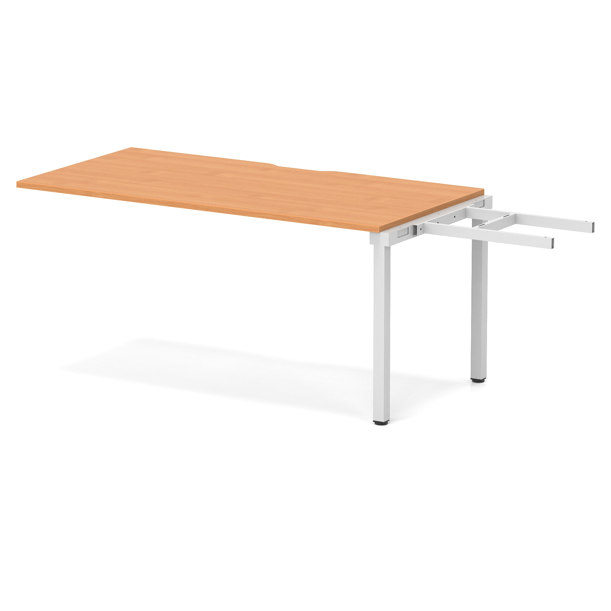 Beech / Silver Frame