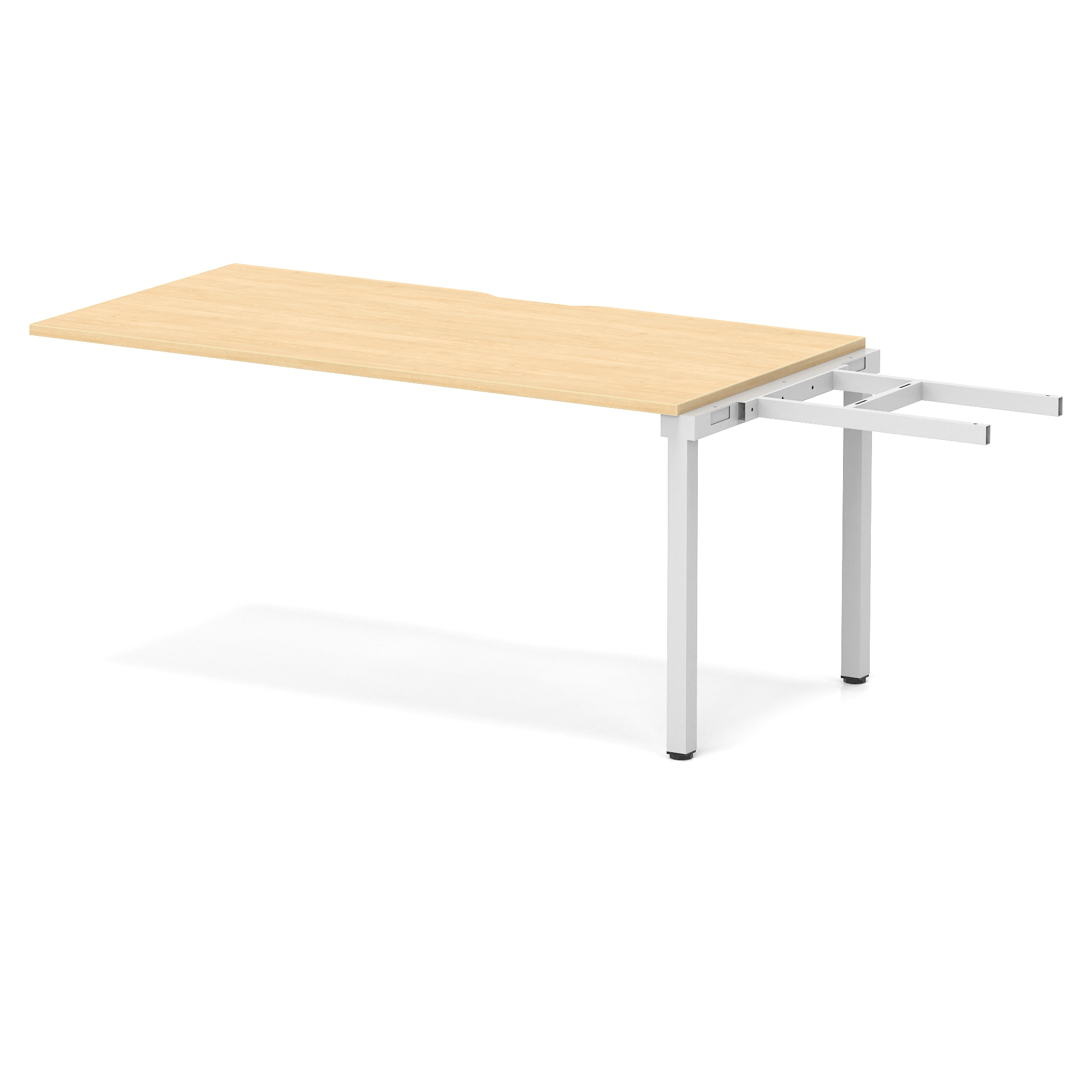 Maple / Silver Frame