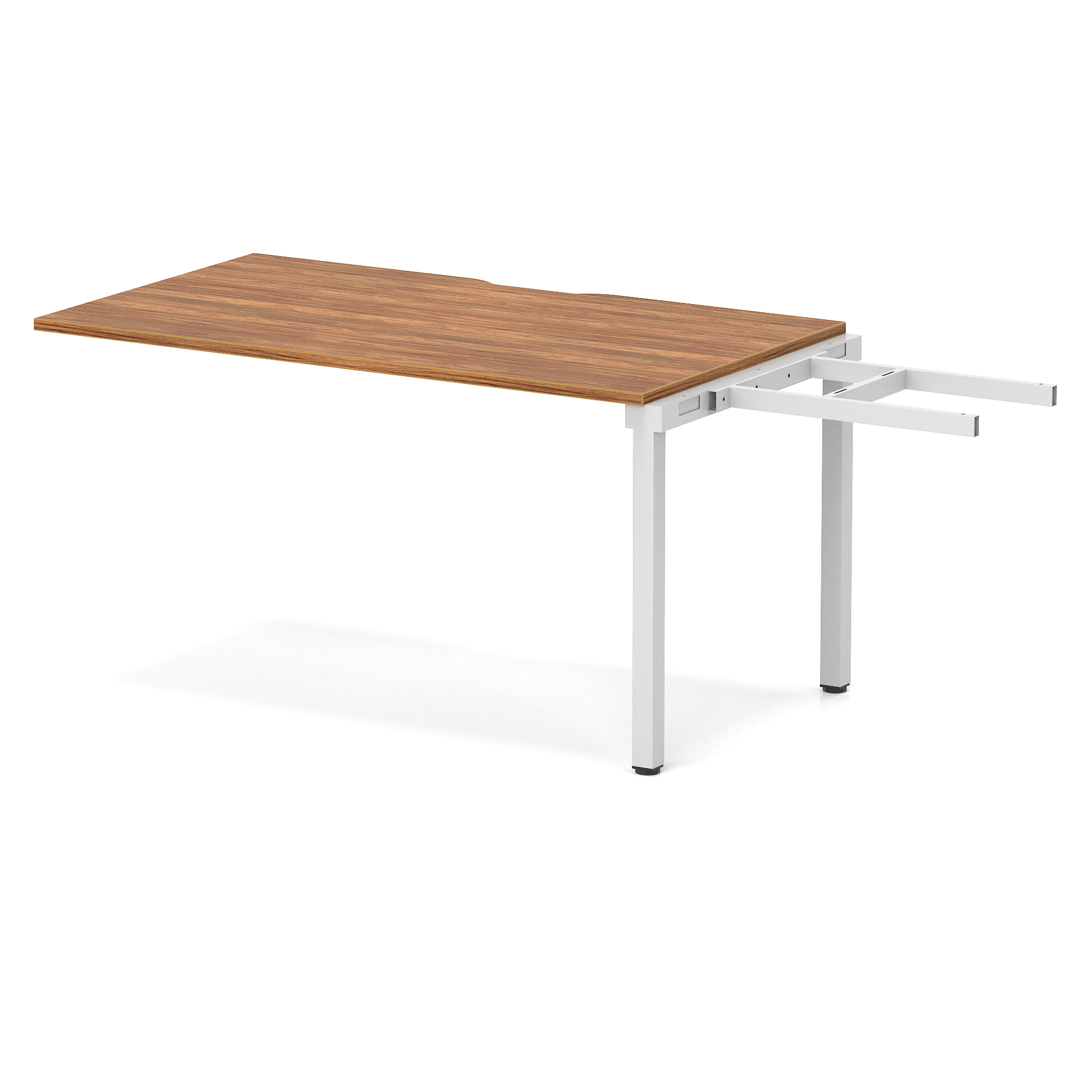 Walnut / Silver Frame