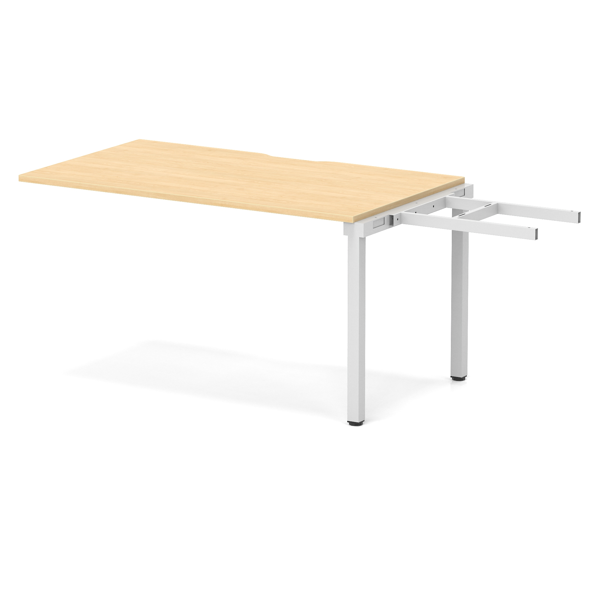 Maple / Silver Frame