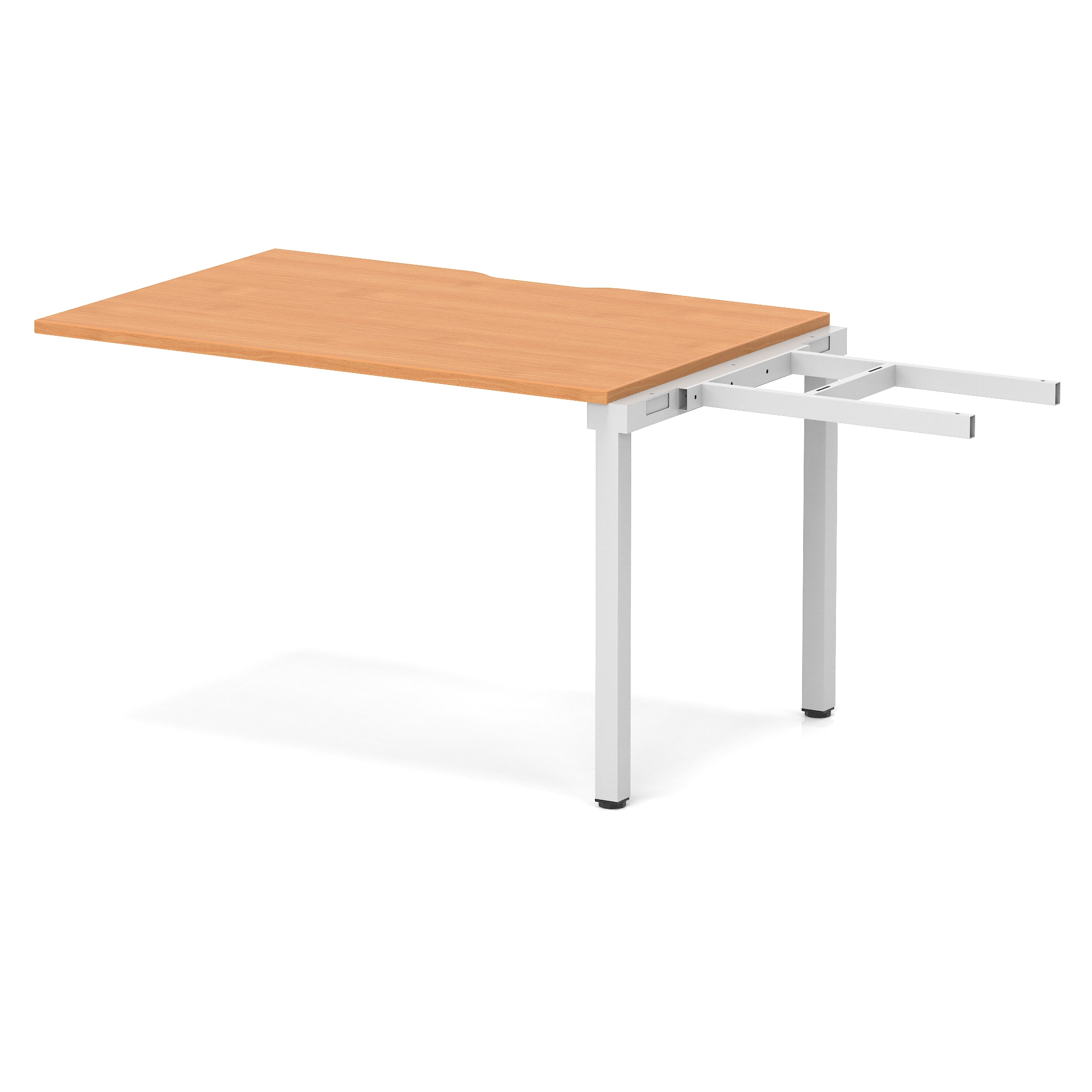 Beech / Silver Frame