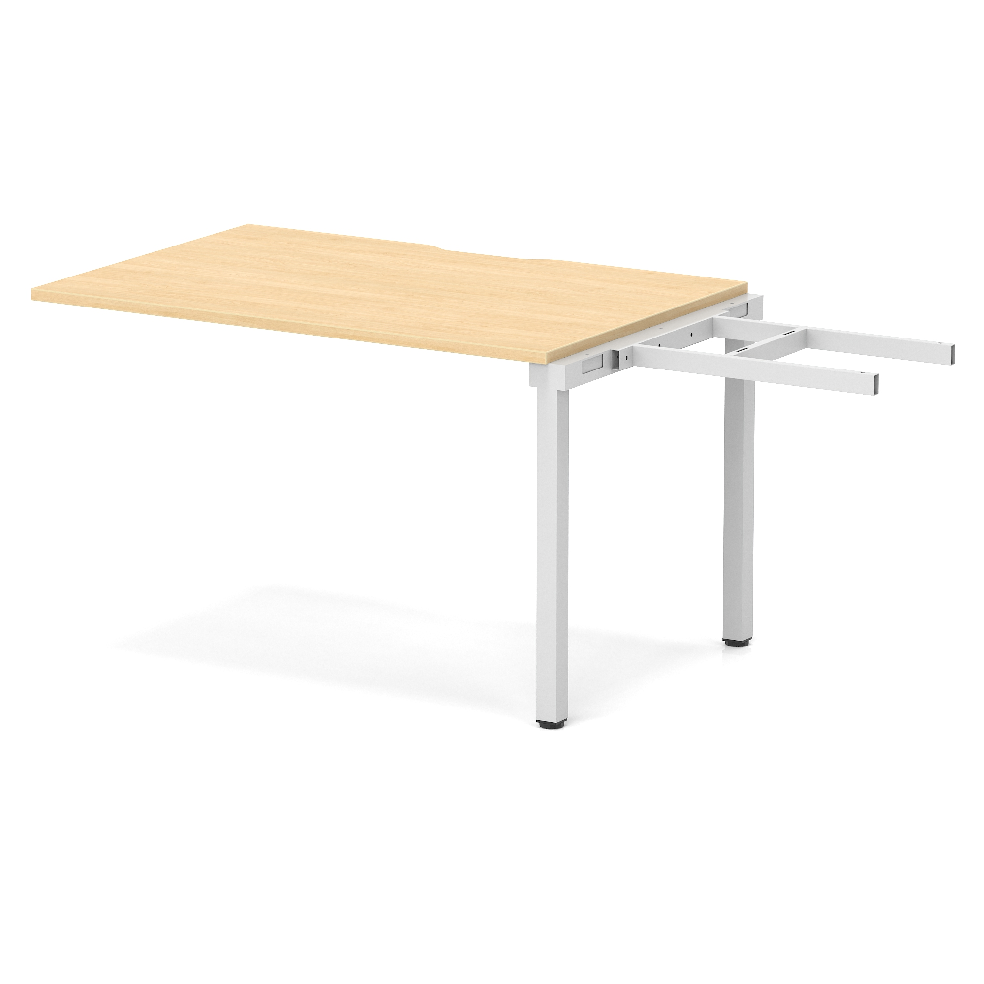 Maple / Silver Frame