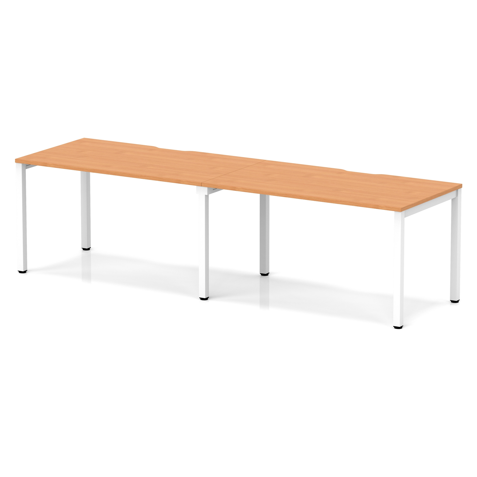 Beech / White Frame