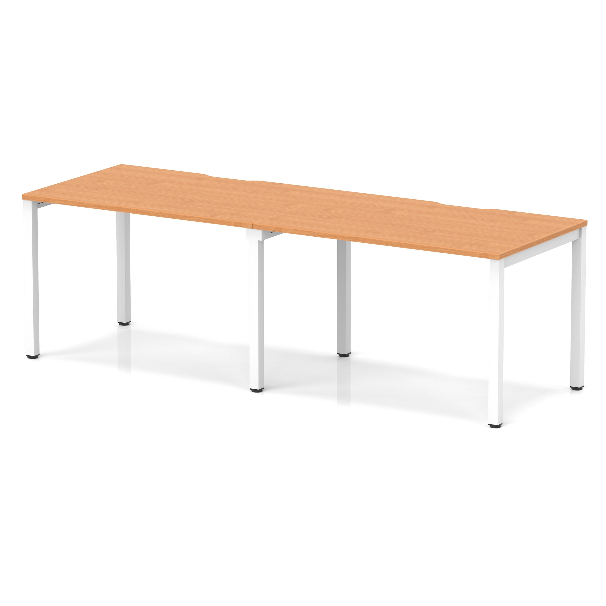 Beech / White Frame