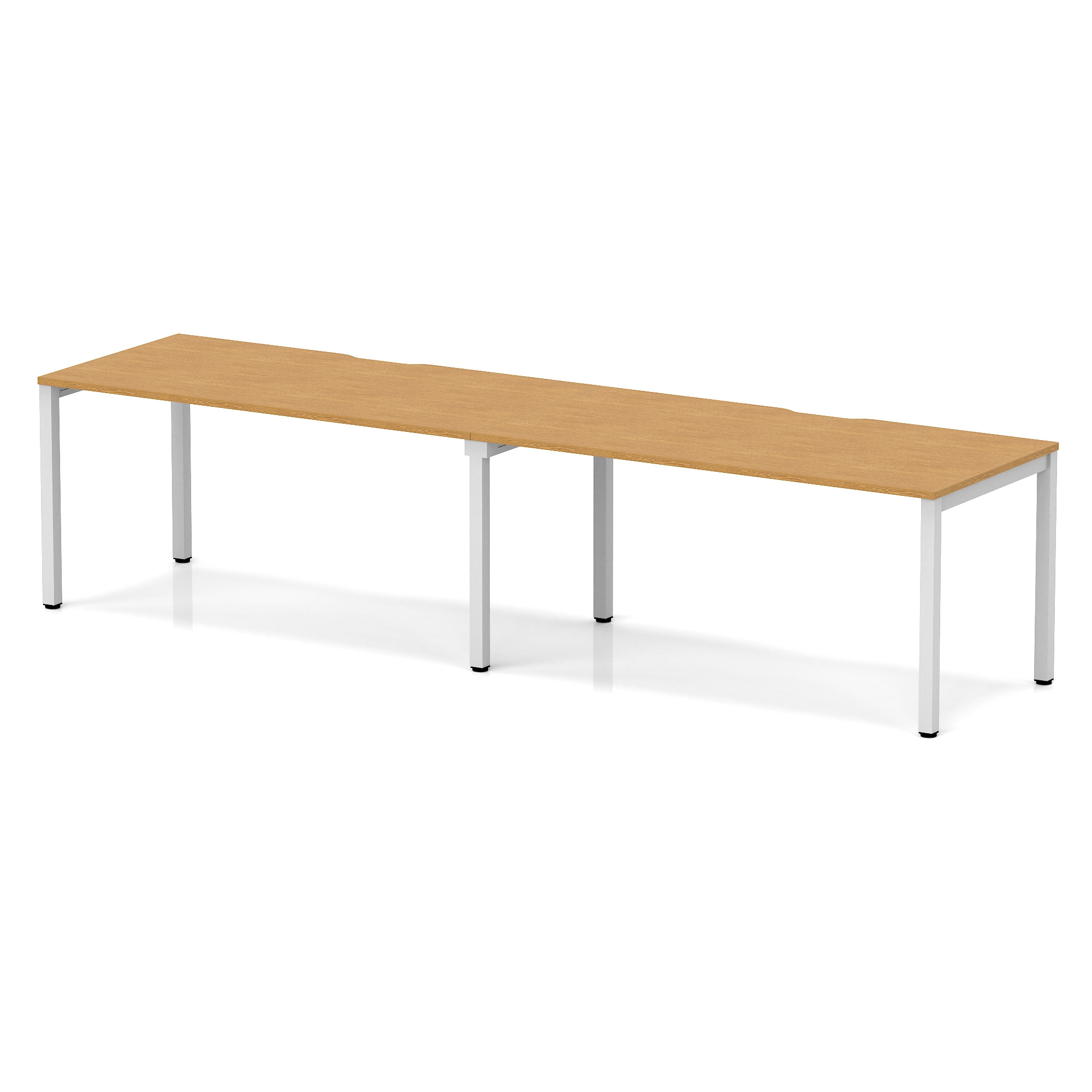 Oak / Silver Frame