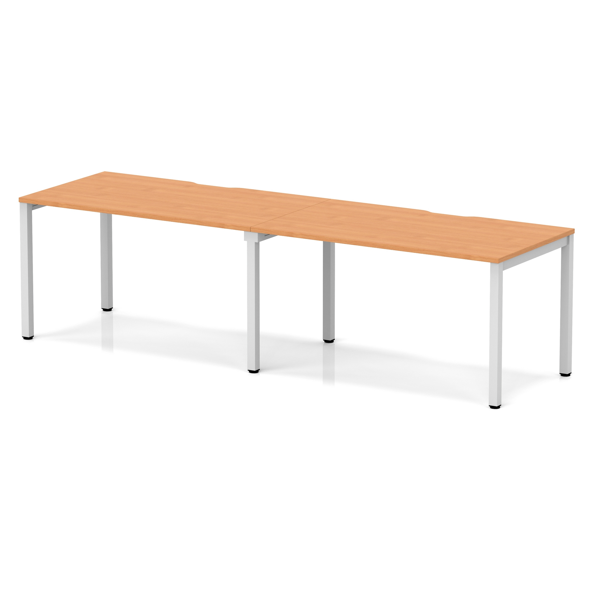 Beech / Silver Frame