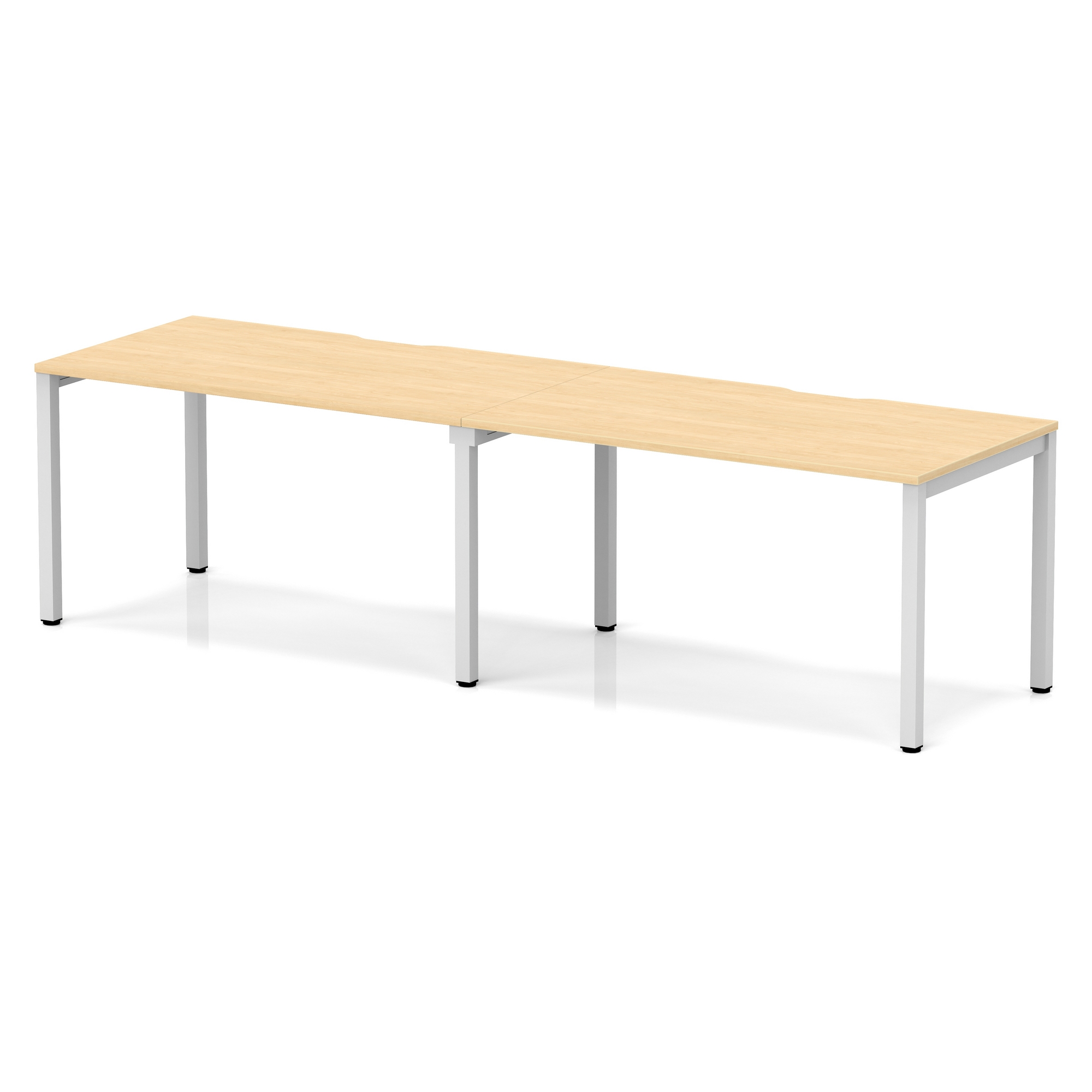 Maple / Silver Frame