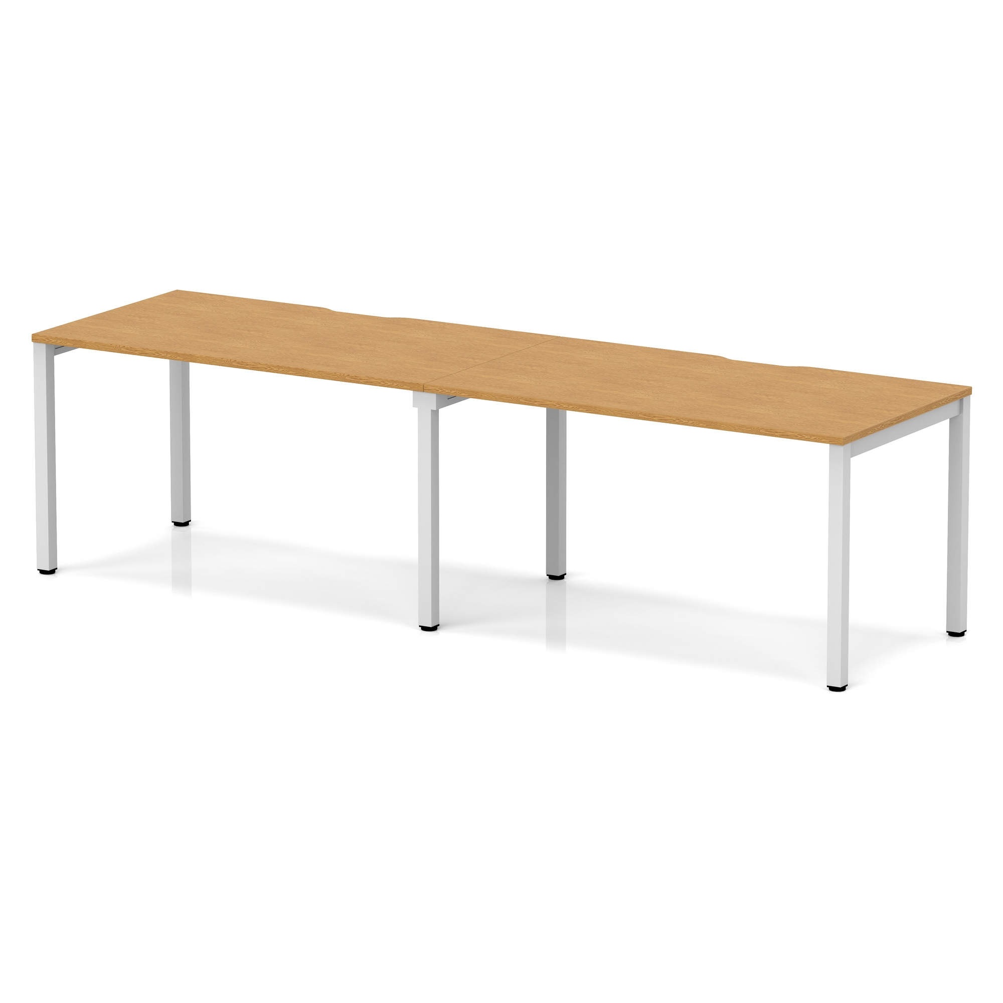 Oak / Silver Frame