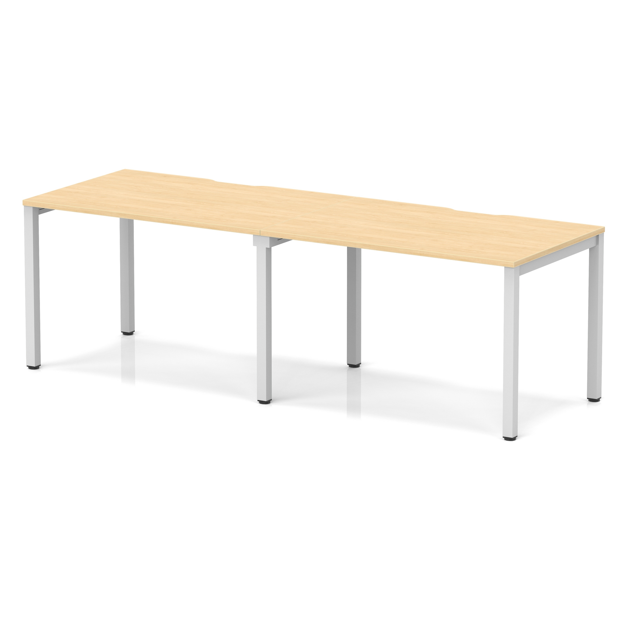 Maple / Silver Frame