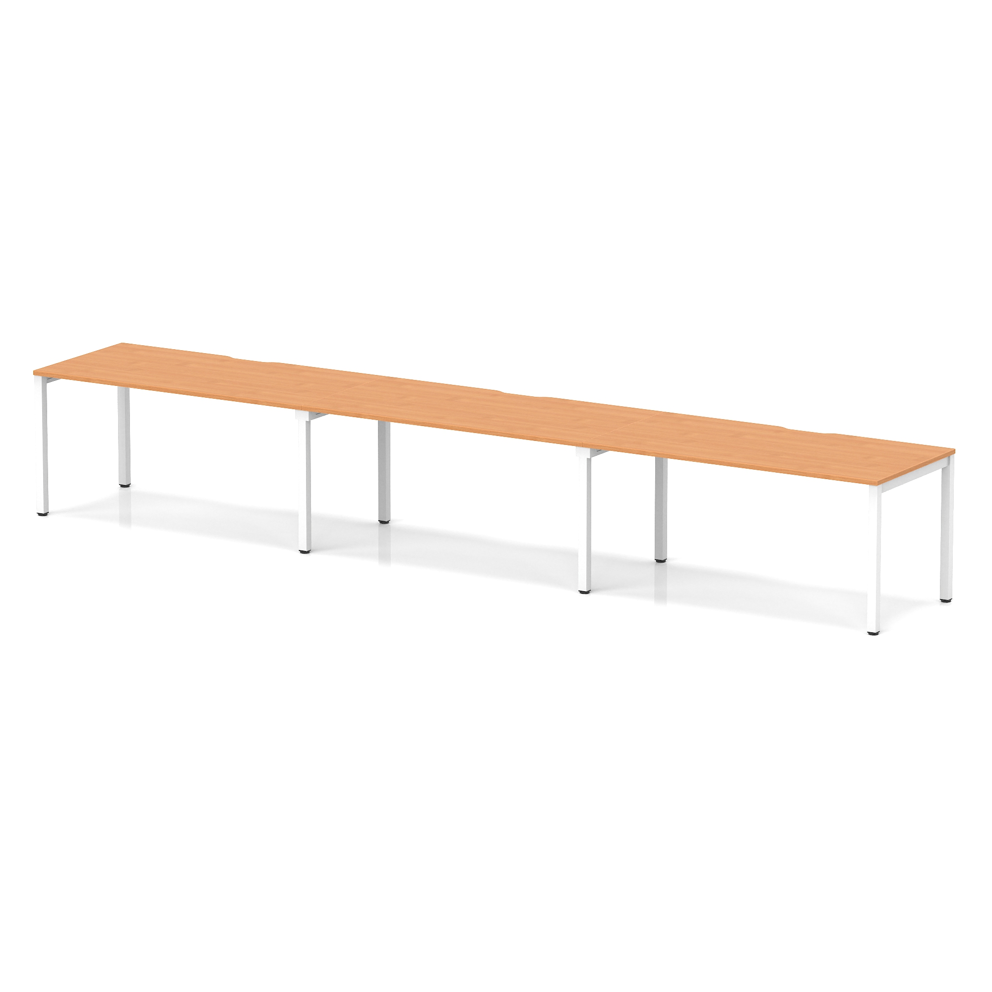 Beech / White Frame