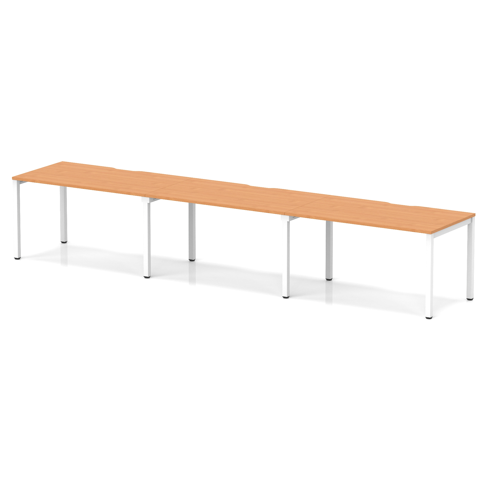 Beech / White Frame