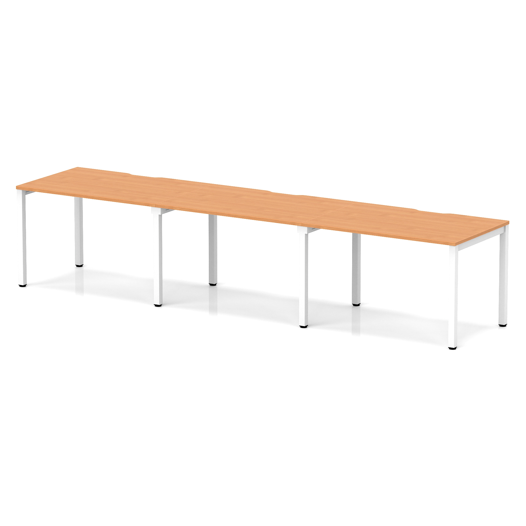 Beech / White Frame