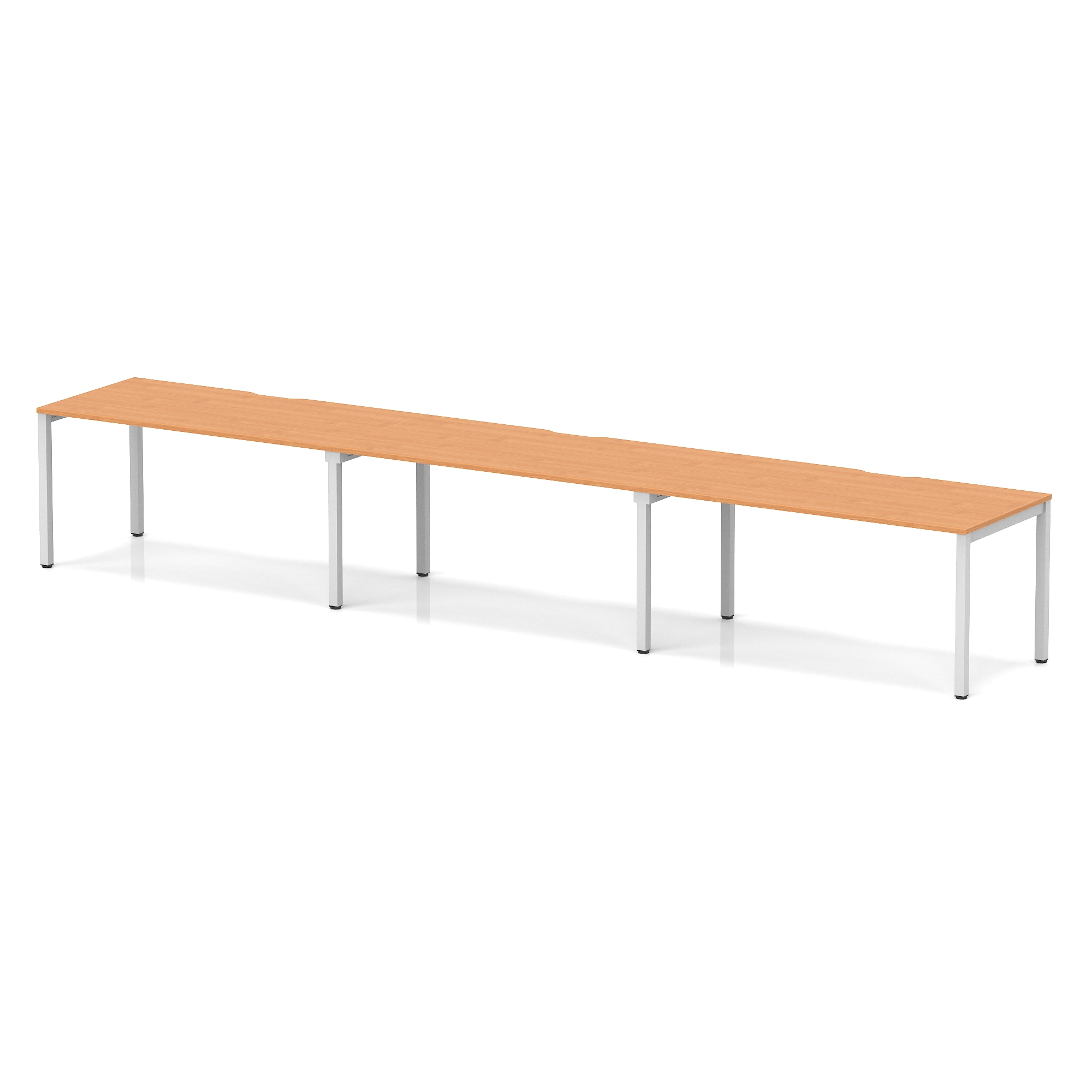 Beech / Silver Frame