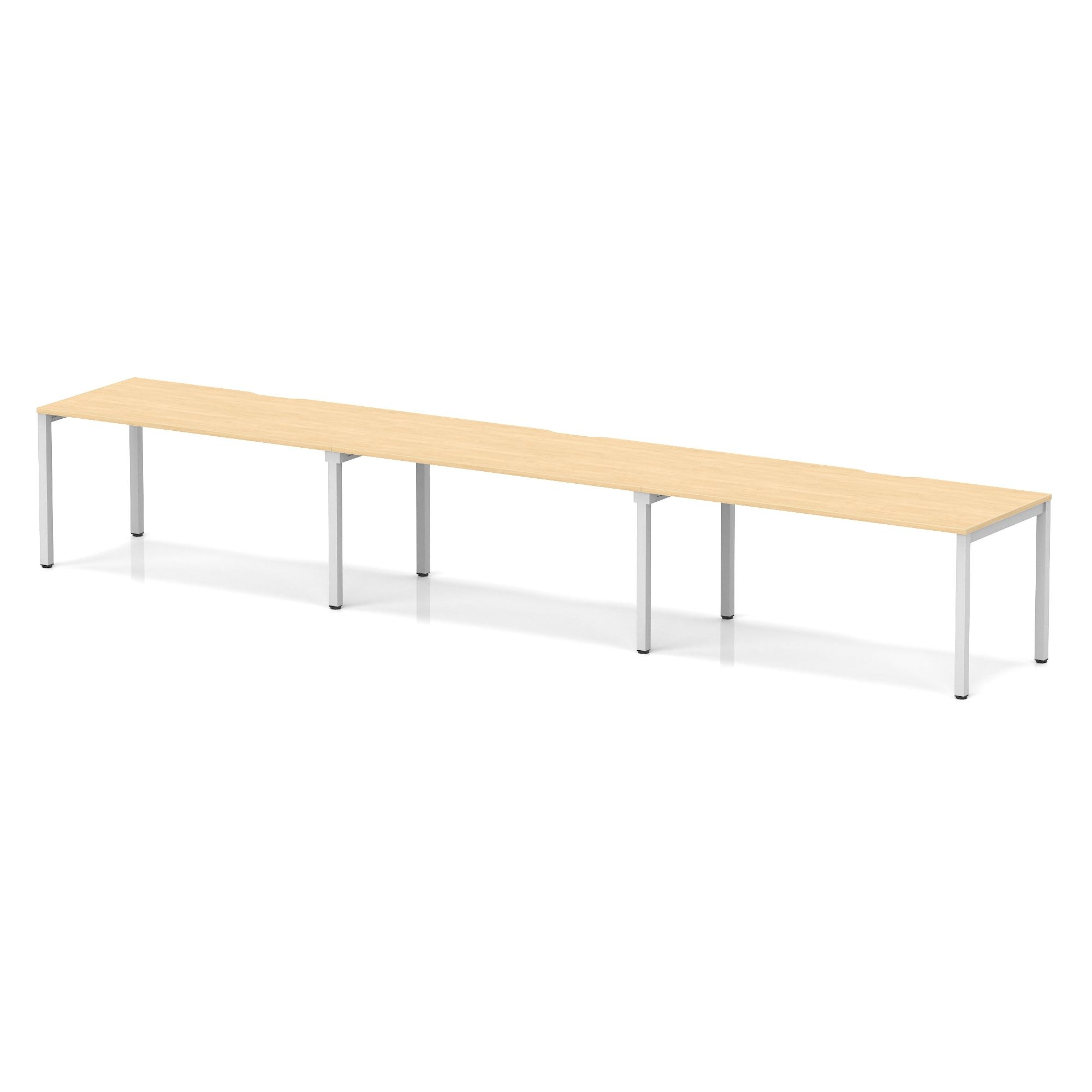Maple / Silver Frame