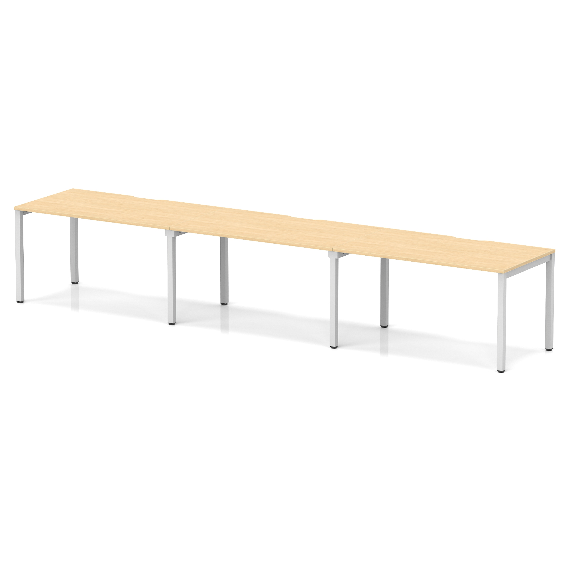 Maple / Silver Frame
