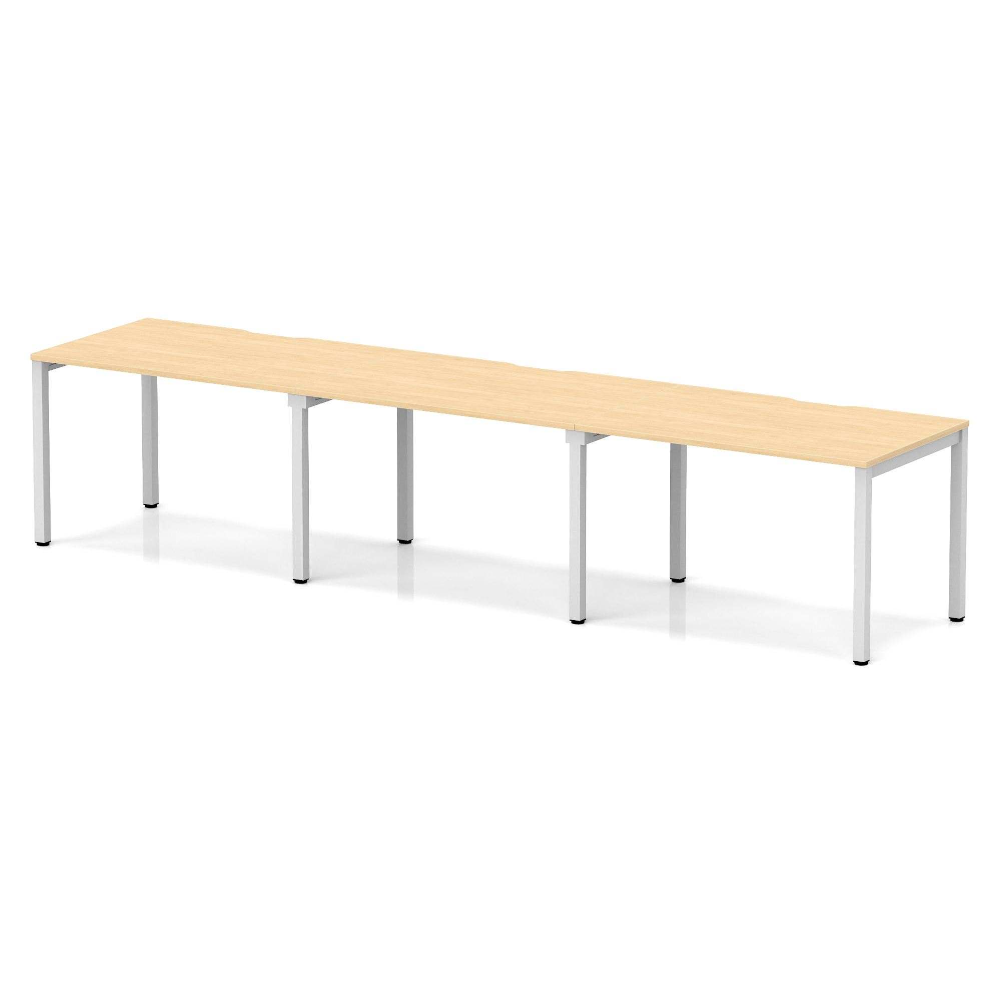 Maple / Silver Frame