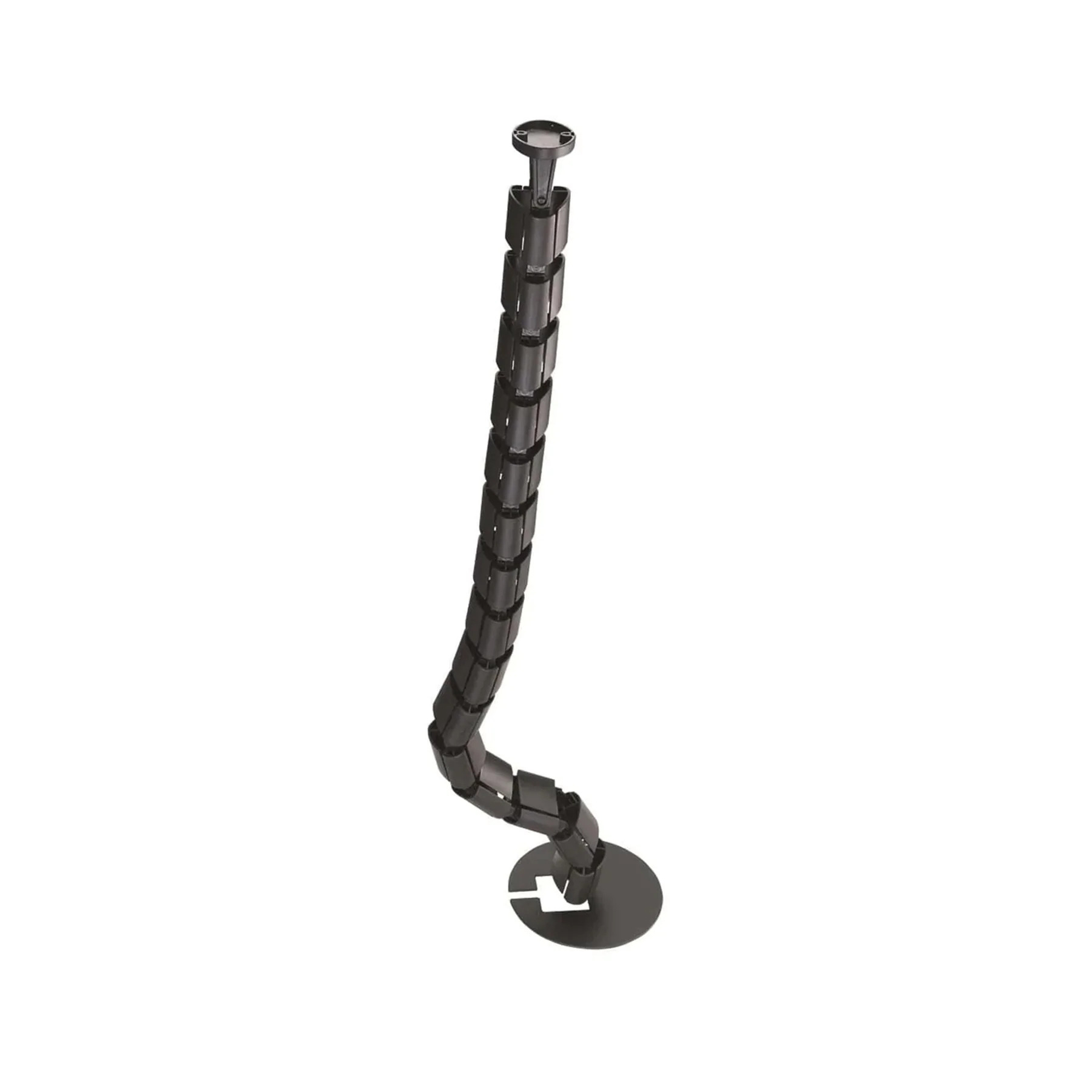 Universal Cable Management Spine — Black