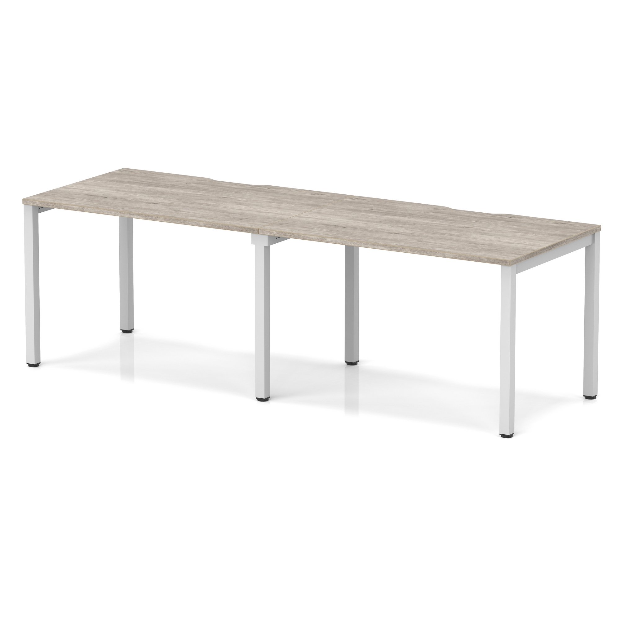 Grey Oak / Silver Frame