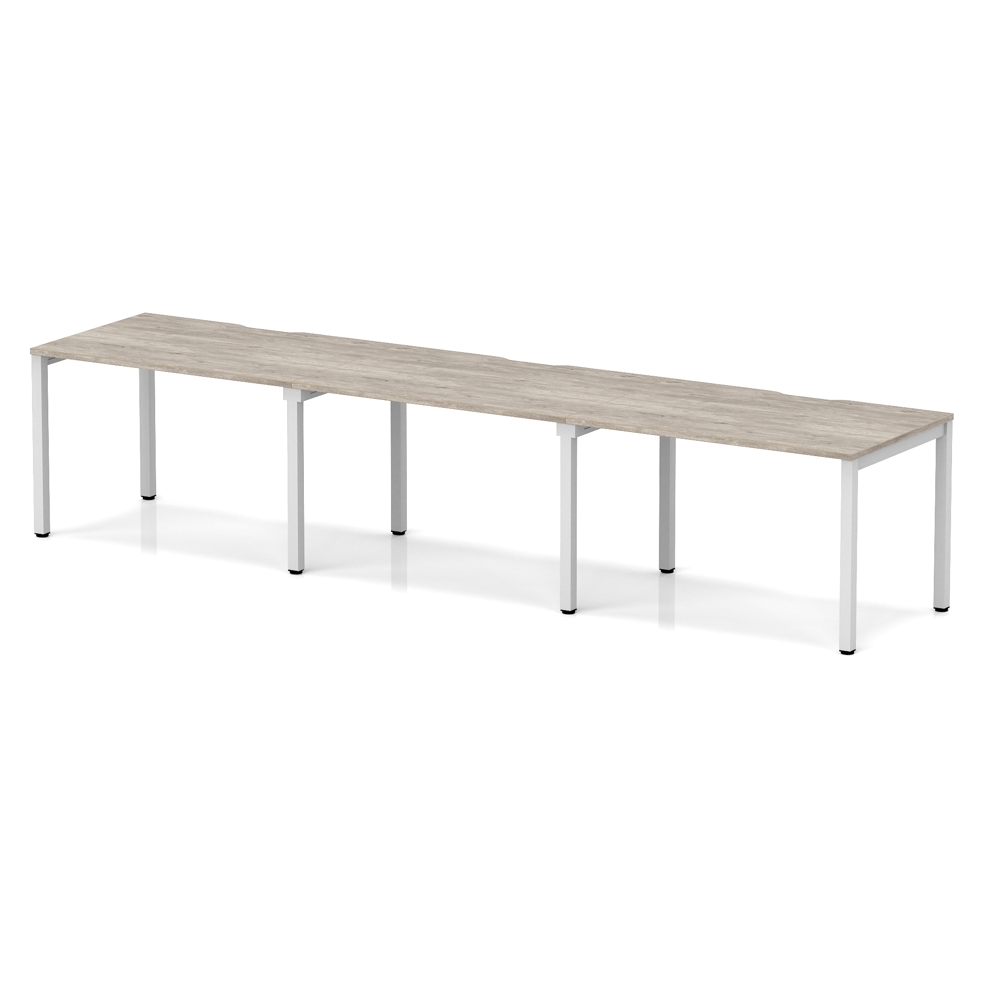 Grey Oak / Silver Frame