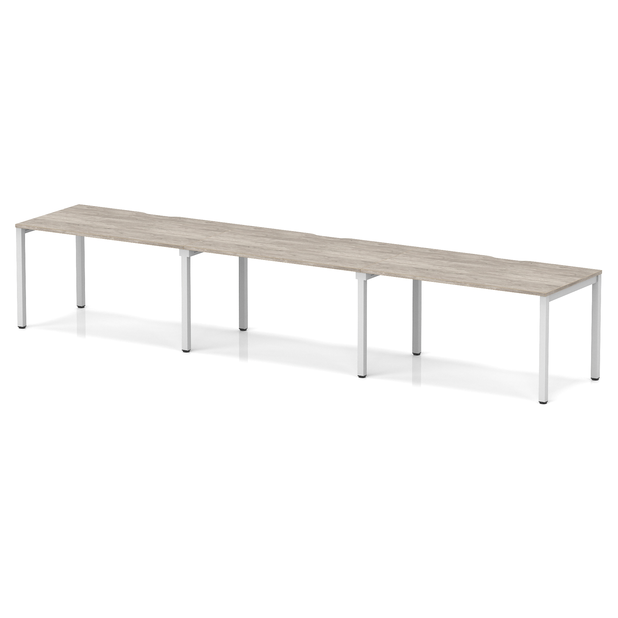 Grey Oak / Silver Frame