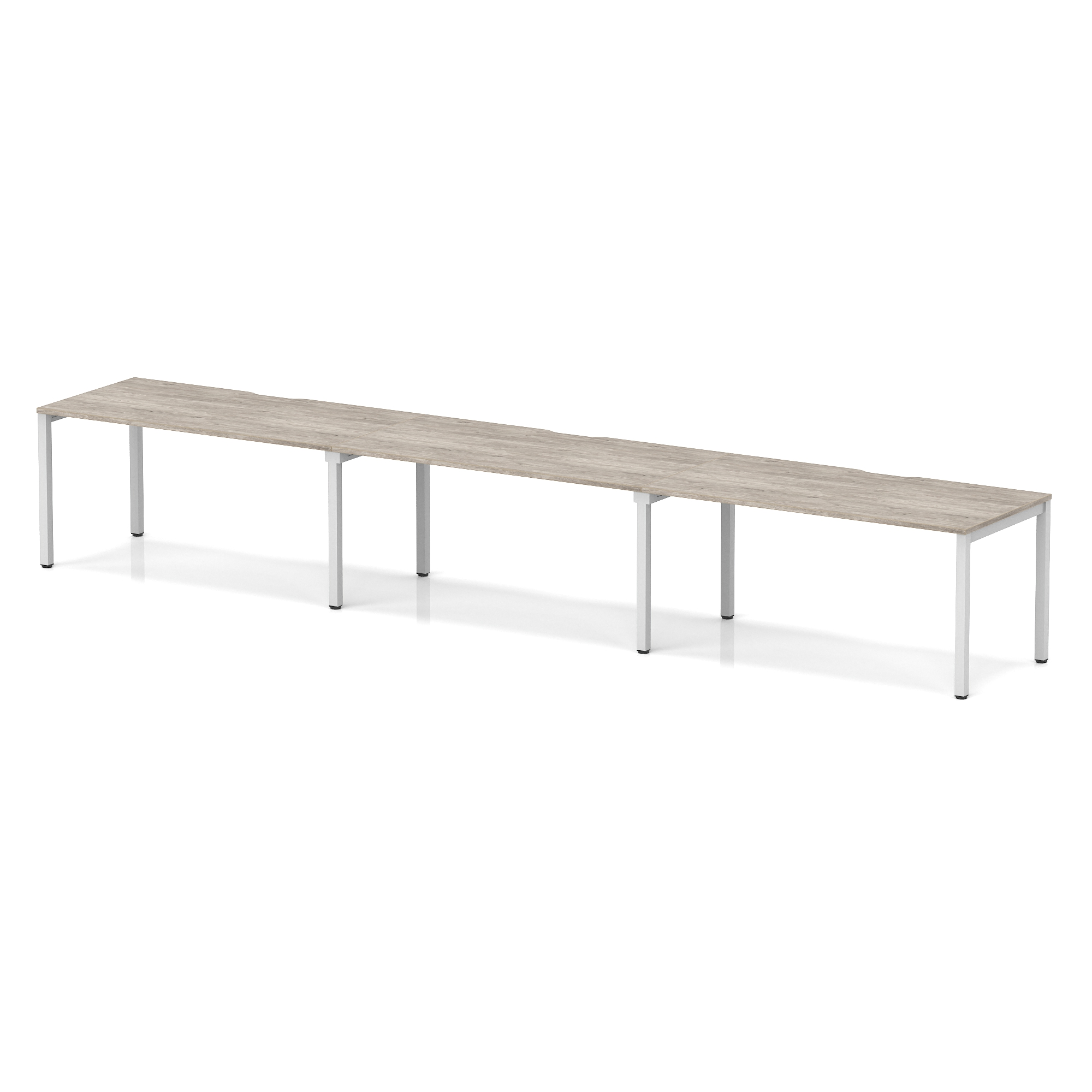 Grey Oak / Silver Frame