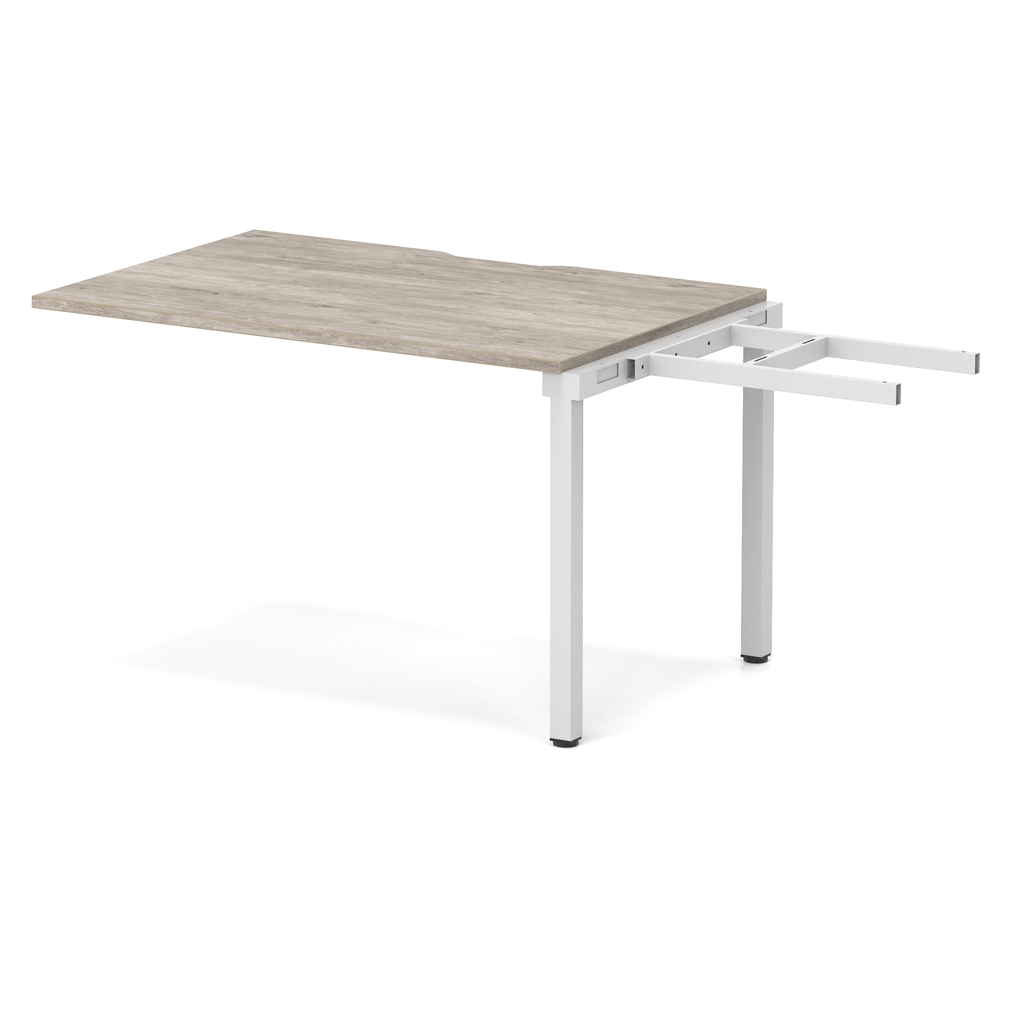 Grey Oak / Silver Frame