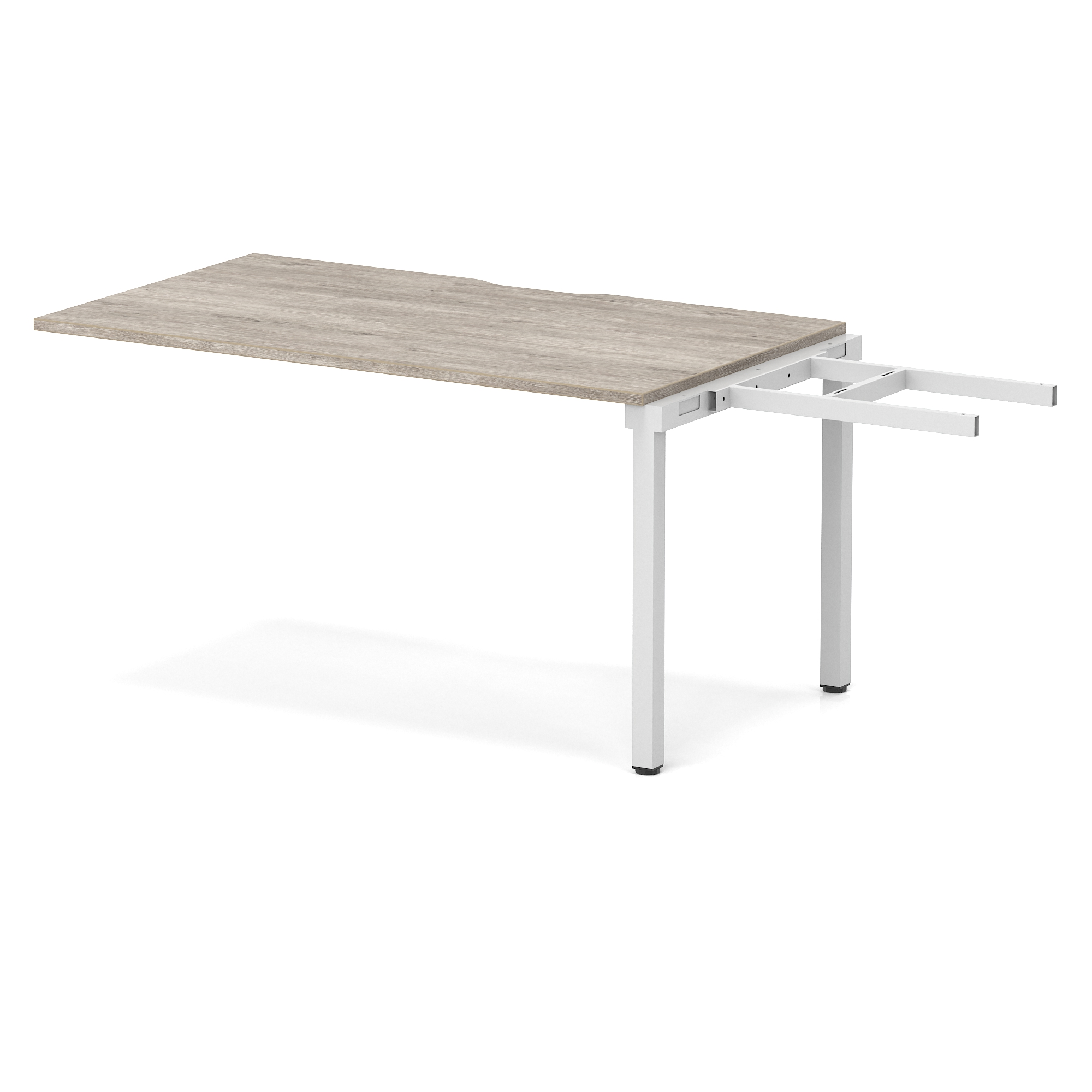 Grey Oak / Silver Frame